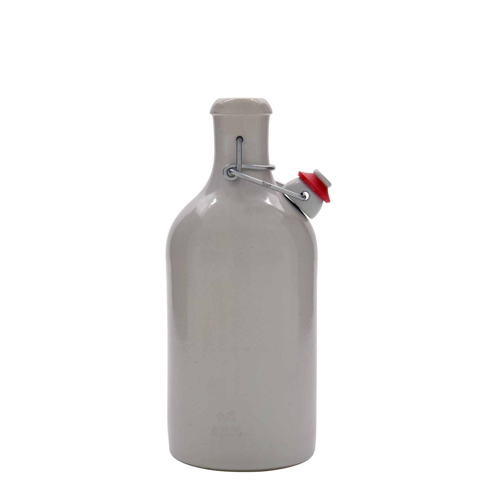 500 ml māla krūze, keramikas, balta, atvere: ar aizbāzni