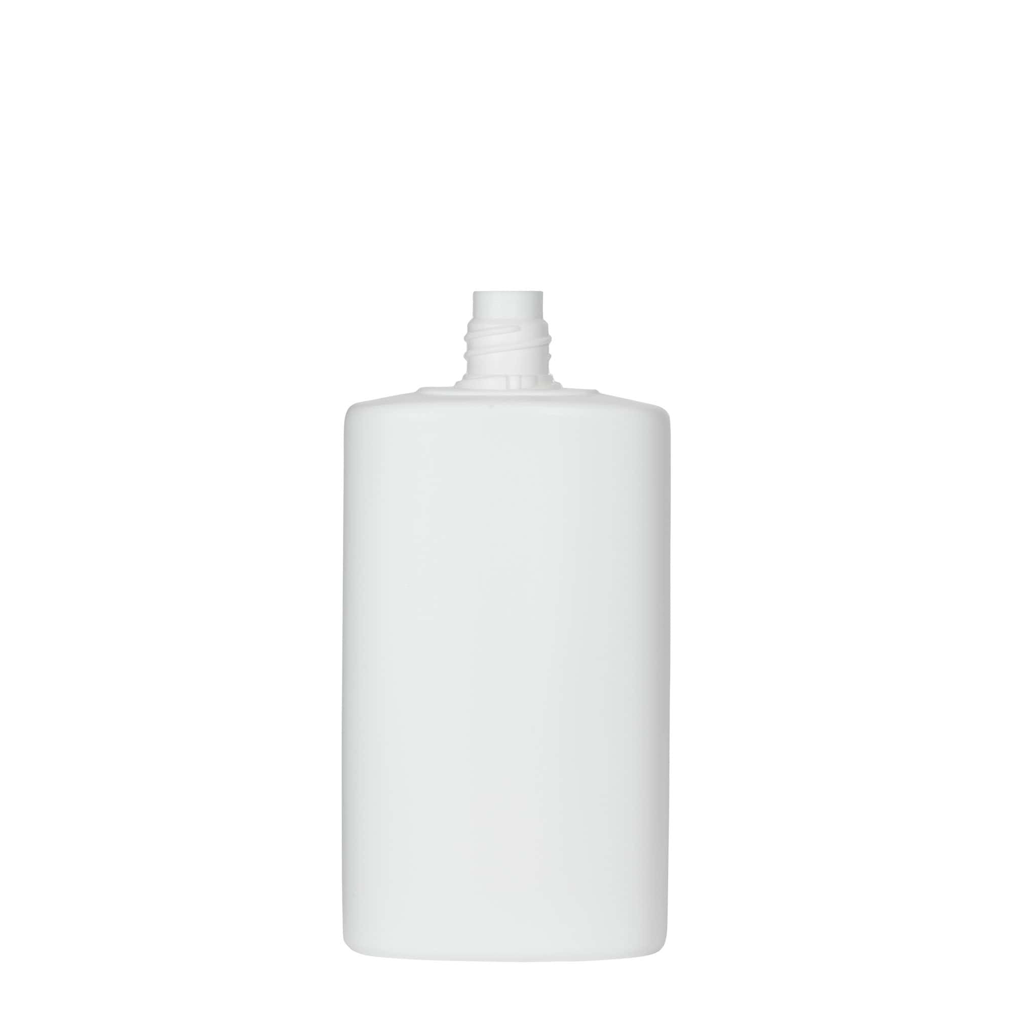 250 ml plastmasas pudele 'Indy', ovāla, HDPE, balta, aizdare: skrūvējams vāciņš 250 ml plastmasas pudele 'Indy', ovāla, HDPE, balta, aizdare: skrūvējams vāciņš