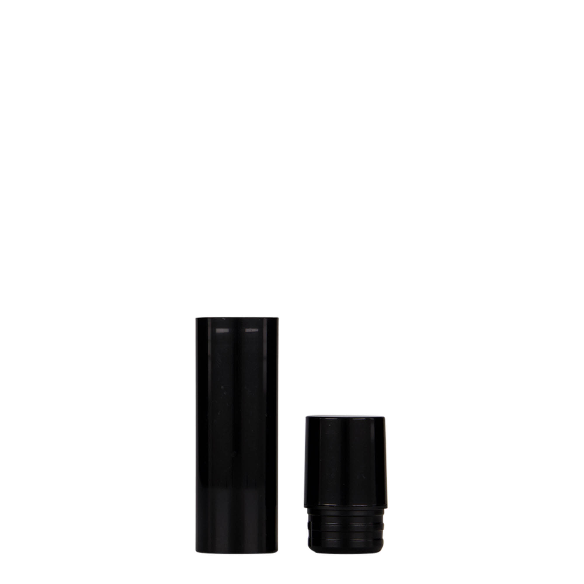 10 ml gaisa necaurlaidīgs dozators 'Nano', PP plastmasa, melns