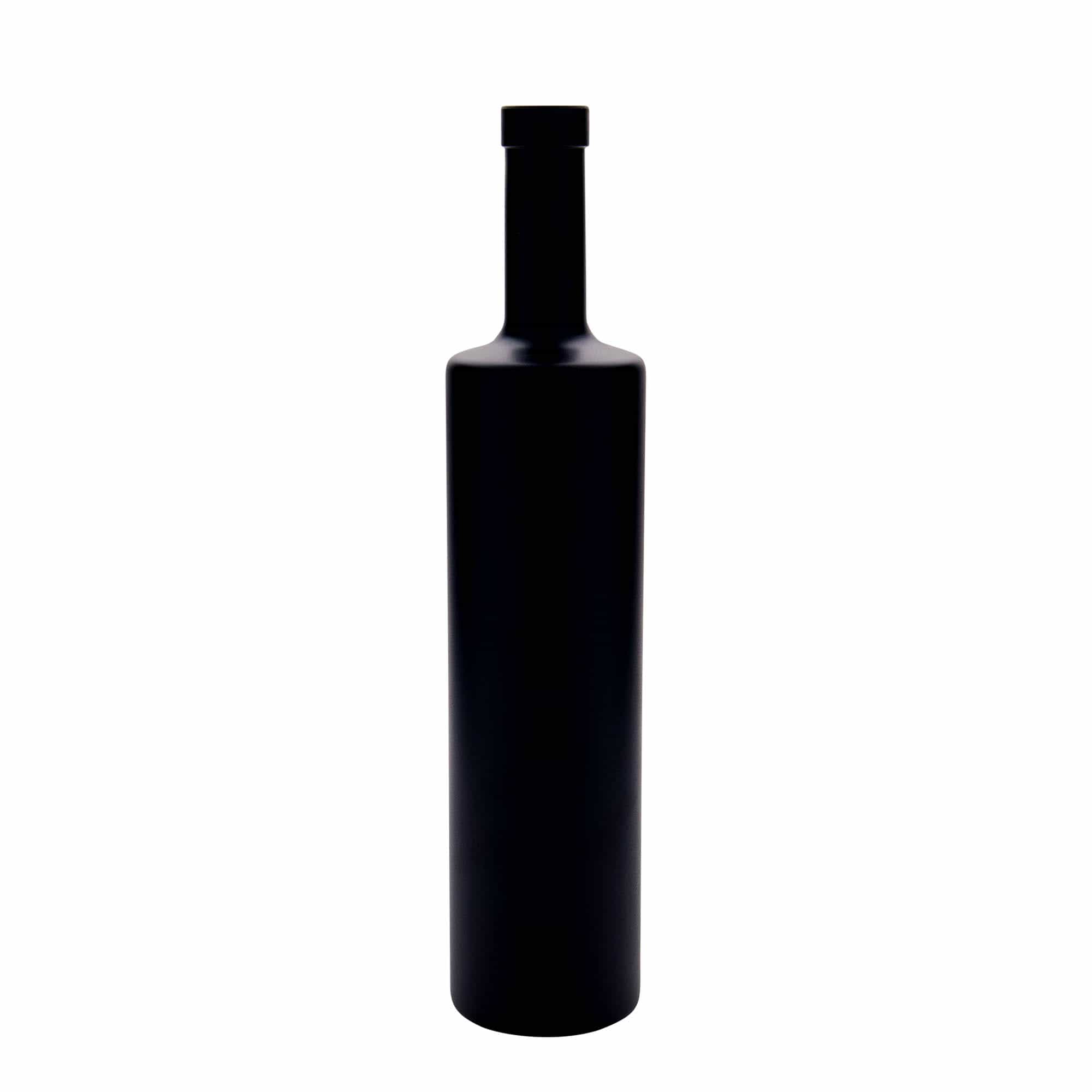 700 ml stikla pudele 'Centurio', melna, aizdare: korķis 700 ml stikla pudele 'Centurio', melna, aizdare: korķis