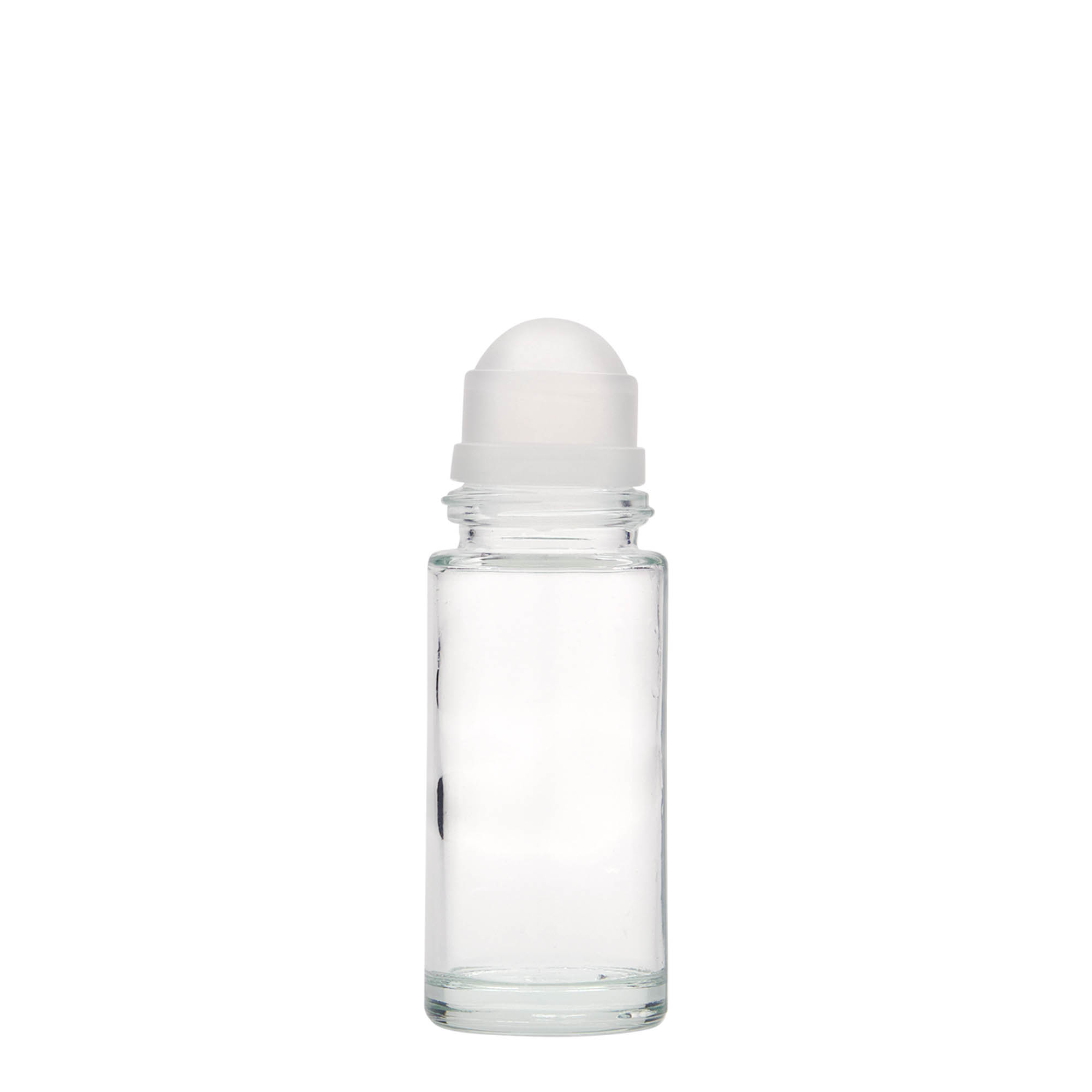 50 ml roll-on pudelīte, stikls, atvere: skrūvējams vāciņš