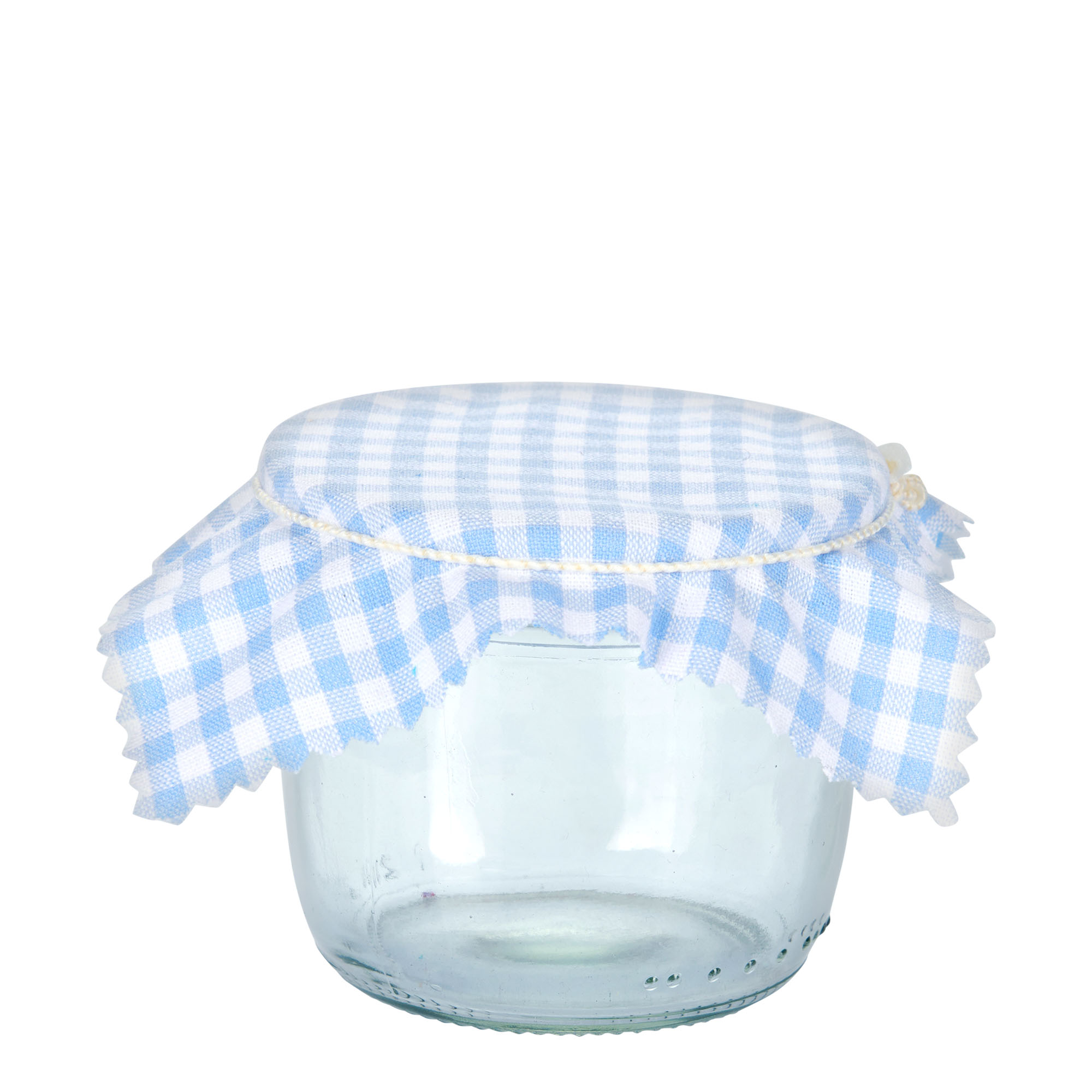 Auduma salvetīte rūtaina 12x12, kvadrātveida, tekstils, gaiši zila, atvere: TO38-TO53