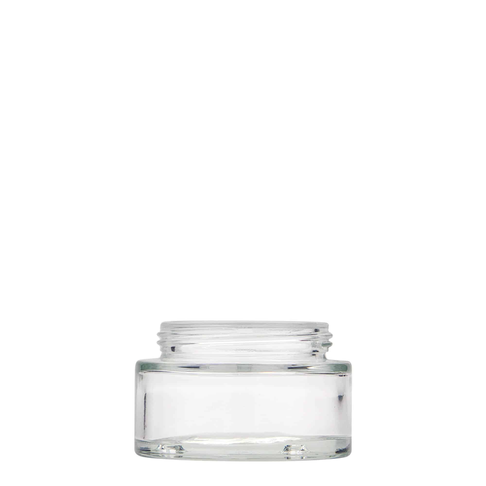 50 ml kārbiņa 'Clear Edition', stikla, aizdare: skrūvējams vāciņš 50 ml kārbiņa 'Clear Edition', stikla, aizdare: skrūvējams vāciņš
