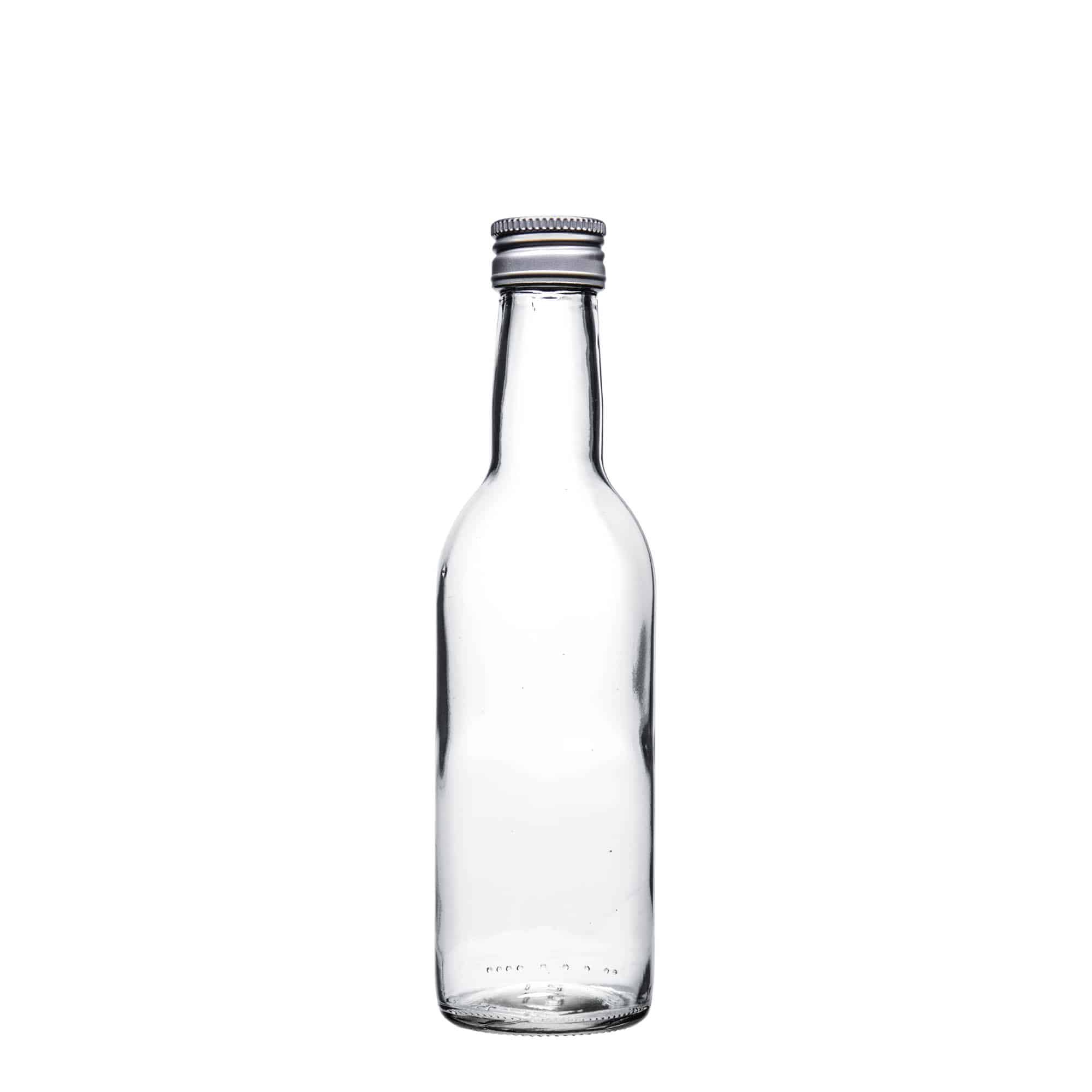 250 ml stikla pudele 'Bordo', atvere: PP 28