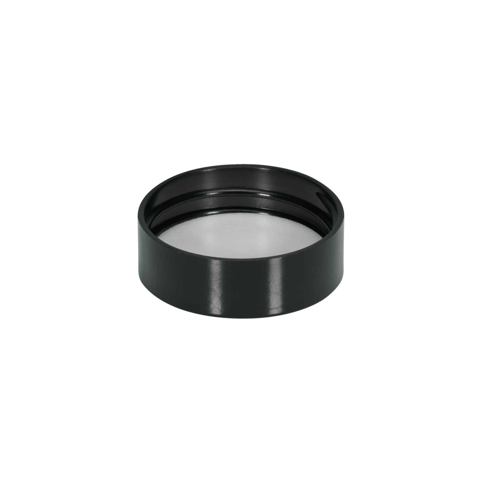 Sriegiamas dangtelis 30 ml 'Brown Line', PP, baltas