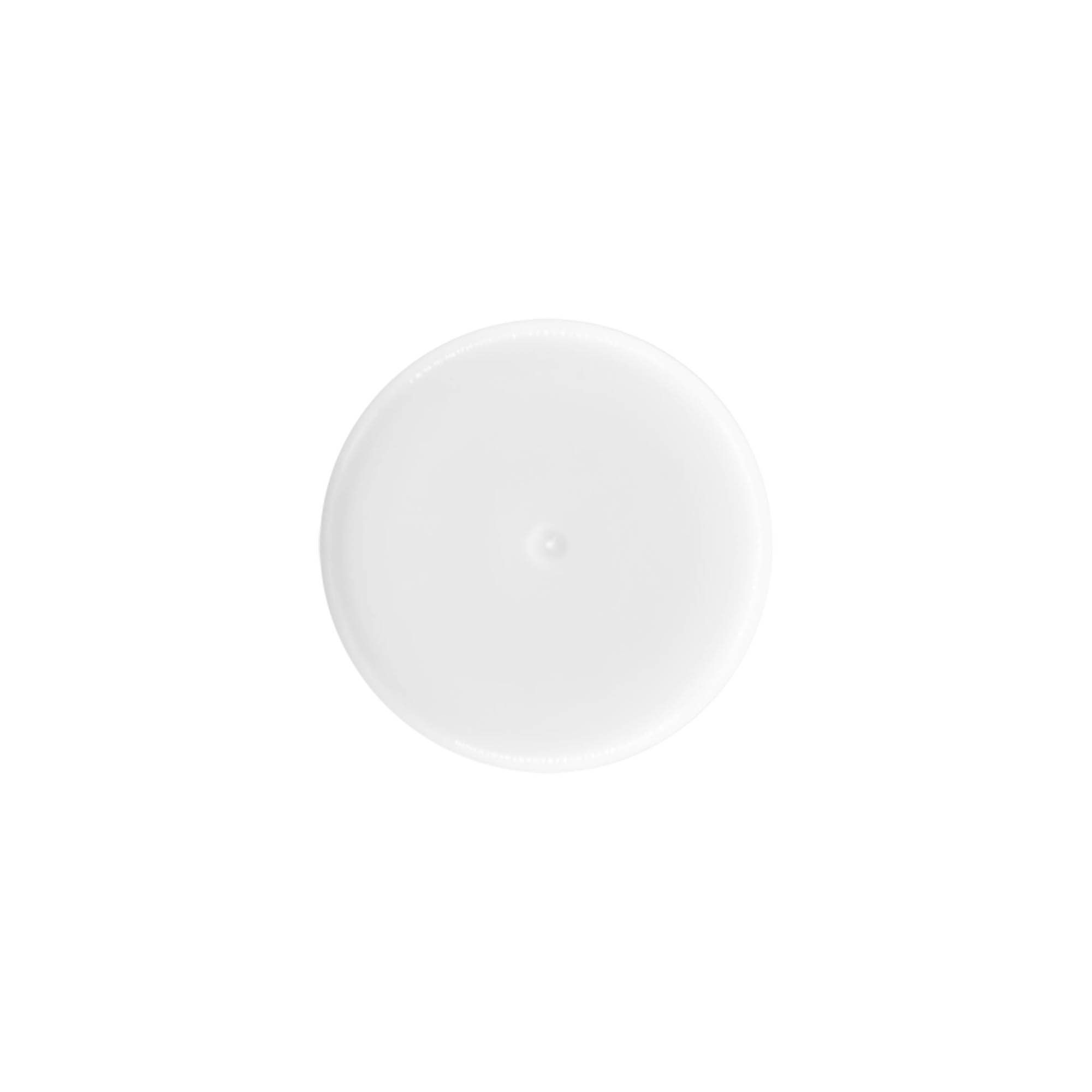 Vāciņš 50 ml roll-on pudelītei, PP plastmasa, balts, ar skrūvējamu aizbāzni atverei Vāciņš 50 ml roll-on pudelītei, PP plastmasa, balts, ar skrūvējamu aizbāzni atverei