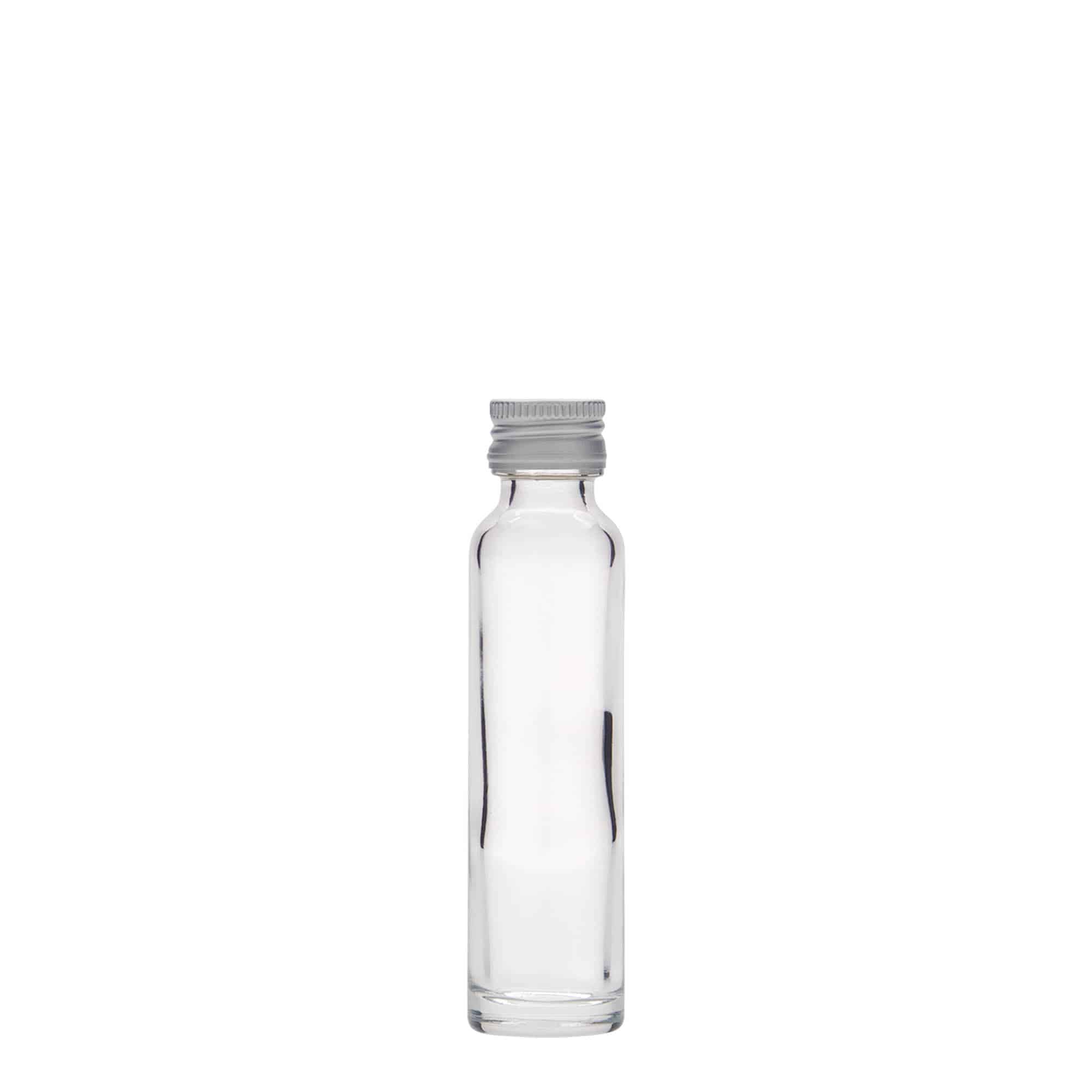 20 ml burkas pudele, stikls, atvere: PP 18