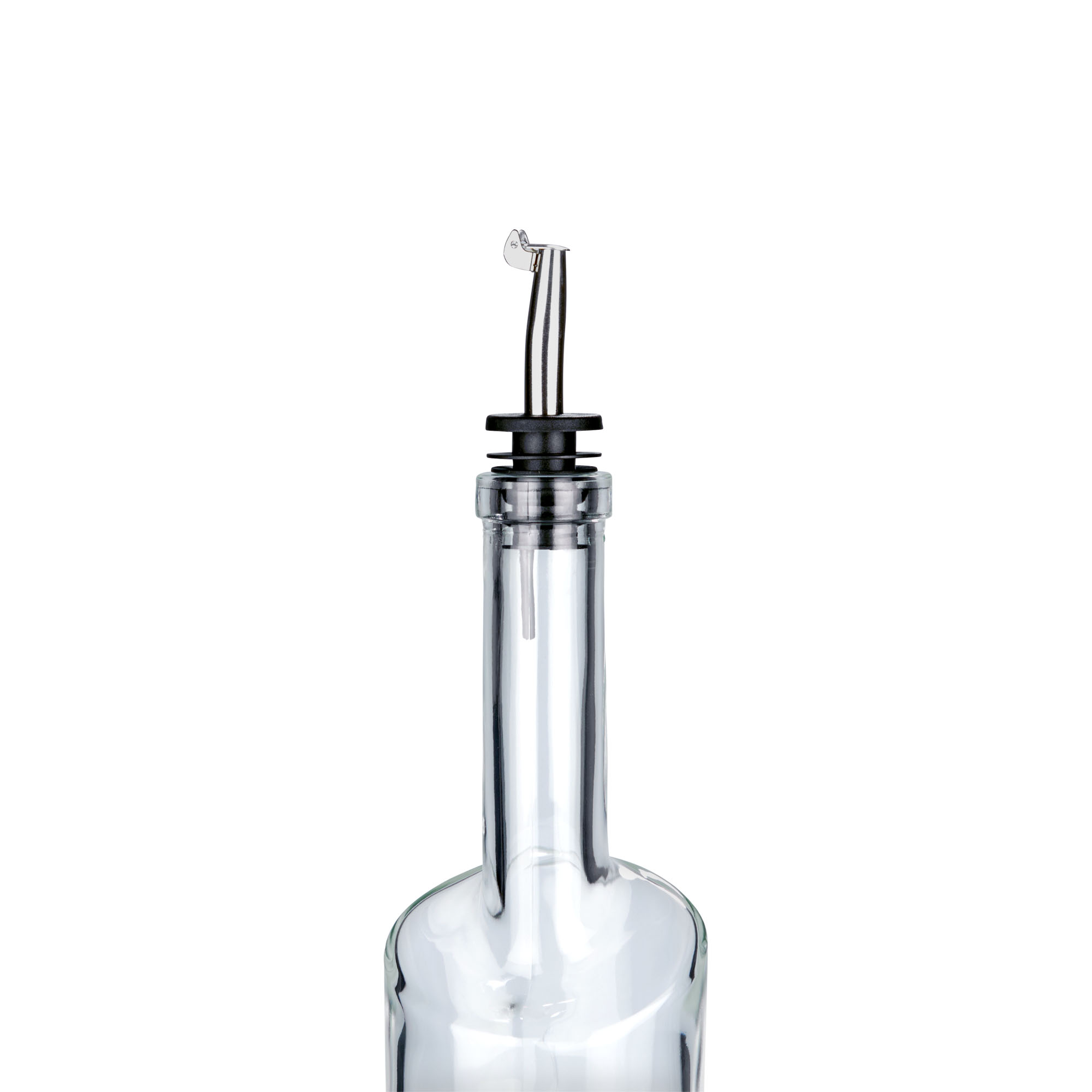 Izliešanas sprausla Inox ar metāla vāciņu, nerūsējošais tērauds, sudraba krāsa