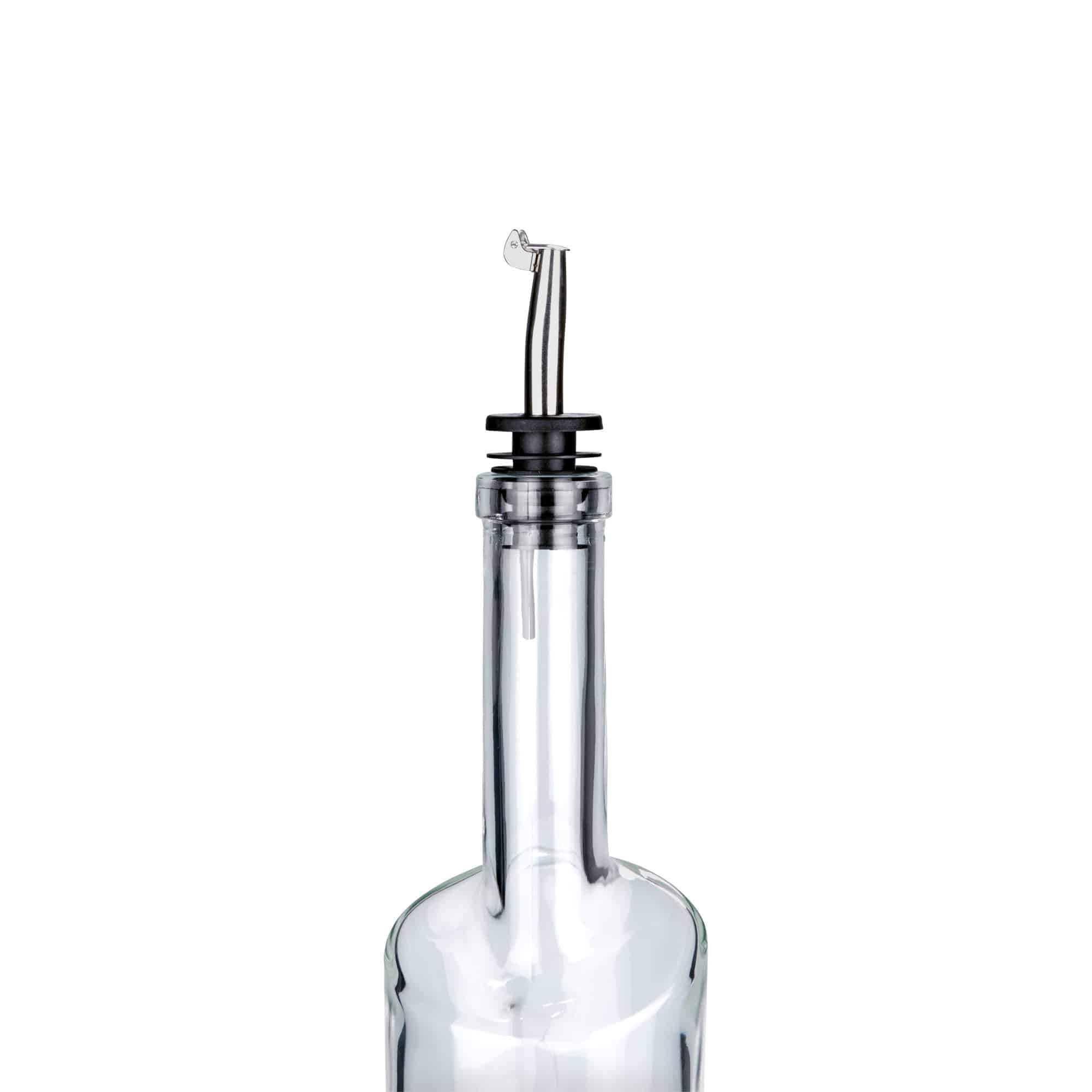 Izliešanas sprausla Inox ar metāla vāciņu, nerūsējošais tērauds, sudraba krāsa