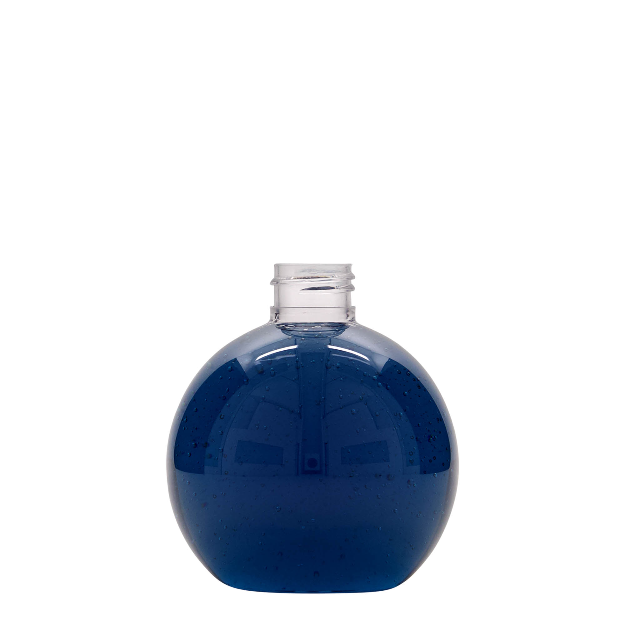 250 ml PET pudele 'Perry', apaļa, plastmasa, atvere: 24/410
