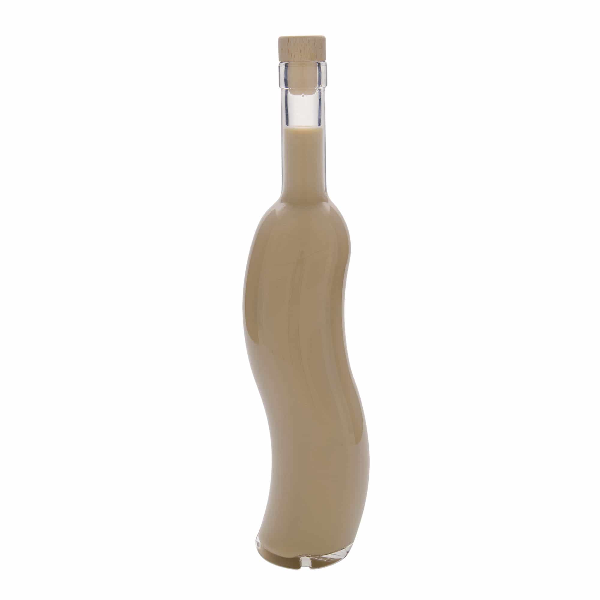 500 ml stikla pudele 'La-Ola', pusapaļa, aizdare: korķis