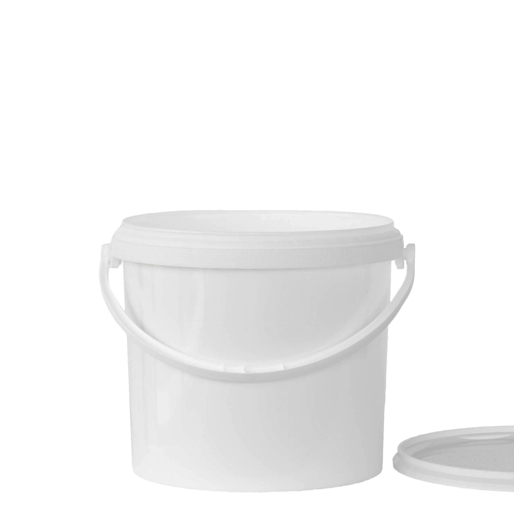5 l spainis, PP plastmasa, balts