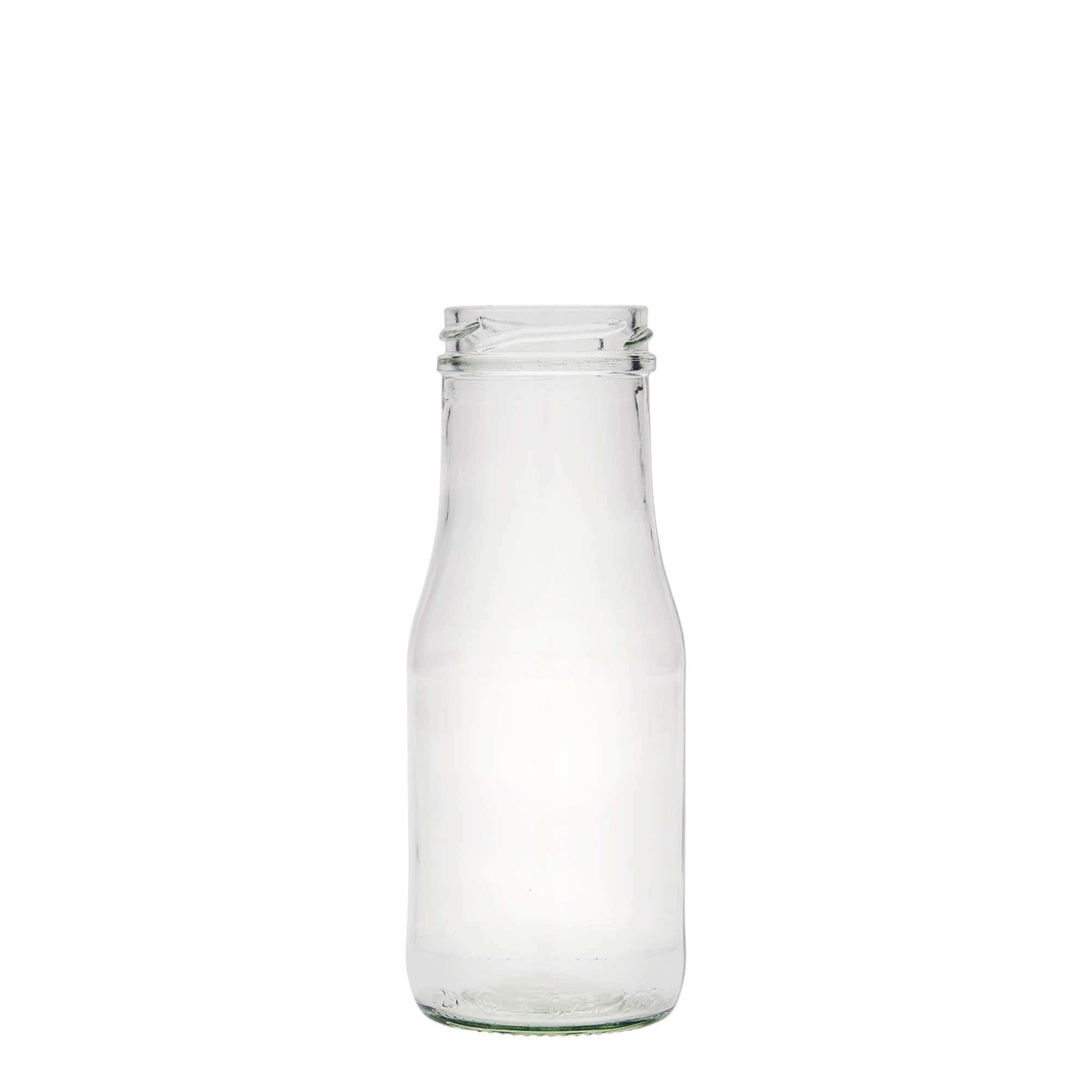 250 ml stikla pudele 'Susann', aizdare: Twist Off (TO 48) 250 ml stikla pudele 'Susann', aizdare: Twist Off (TO 48)