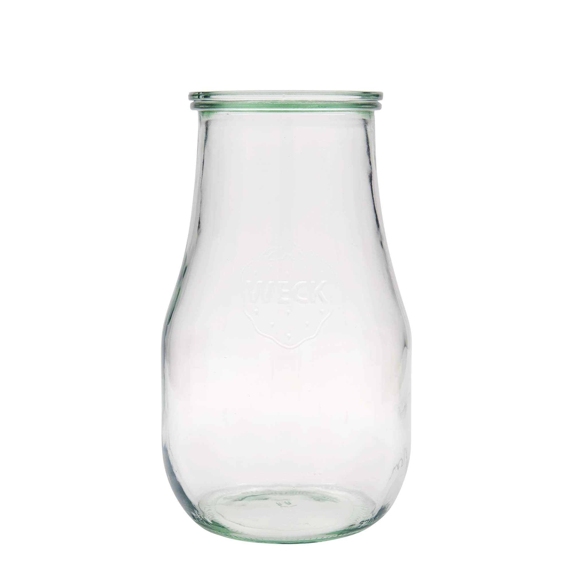 2700 ml WECK burka tulpes formā, aizdare: noapaļota mala 2700 ml WECK burka tulpes formā, aizdare: noapaļota mala