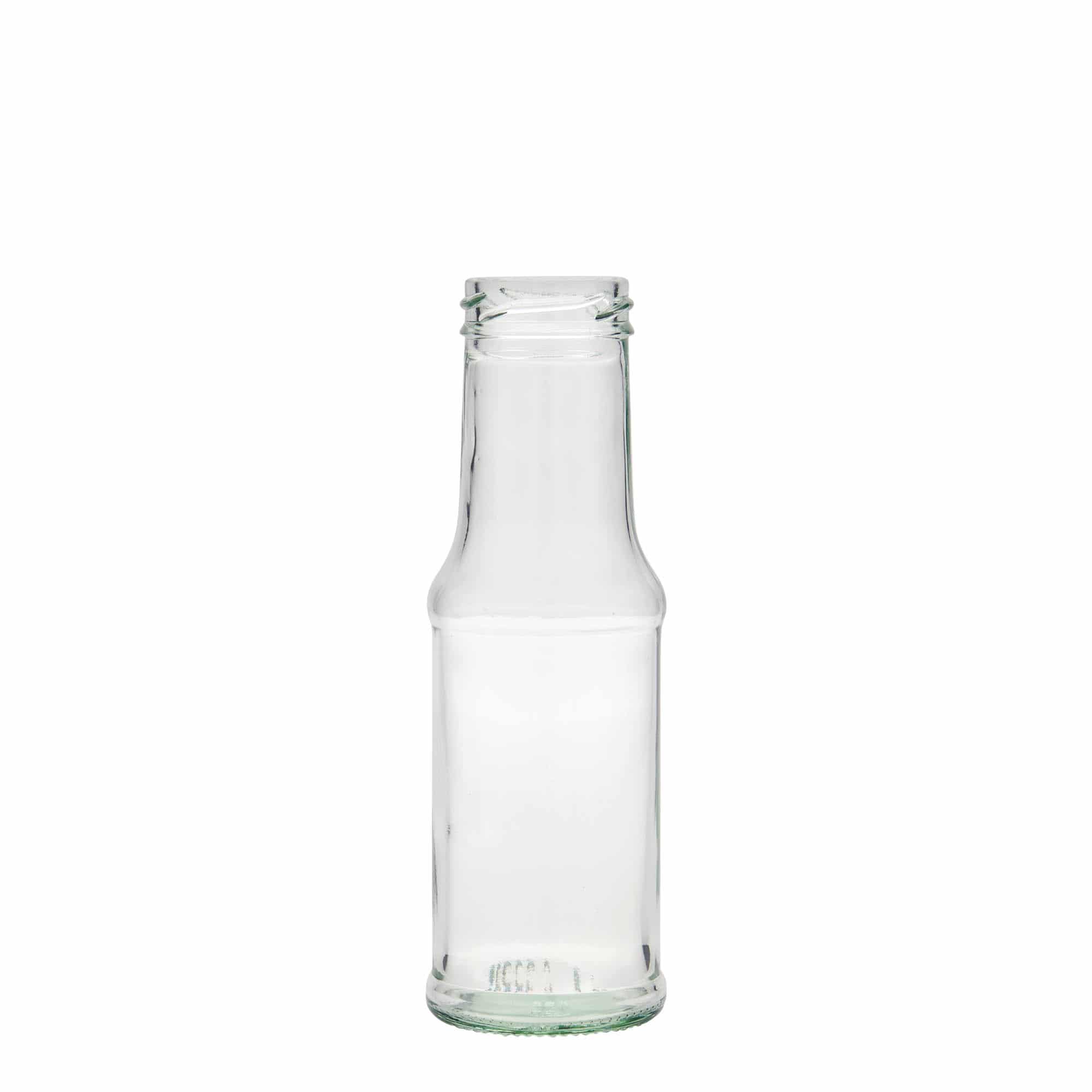 200 ml mērces pudele, stikla, aizdare: Twist Off (TO 43) 200 ml mērces pudele, stikla, aizdare: Twist Off (TO 43)