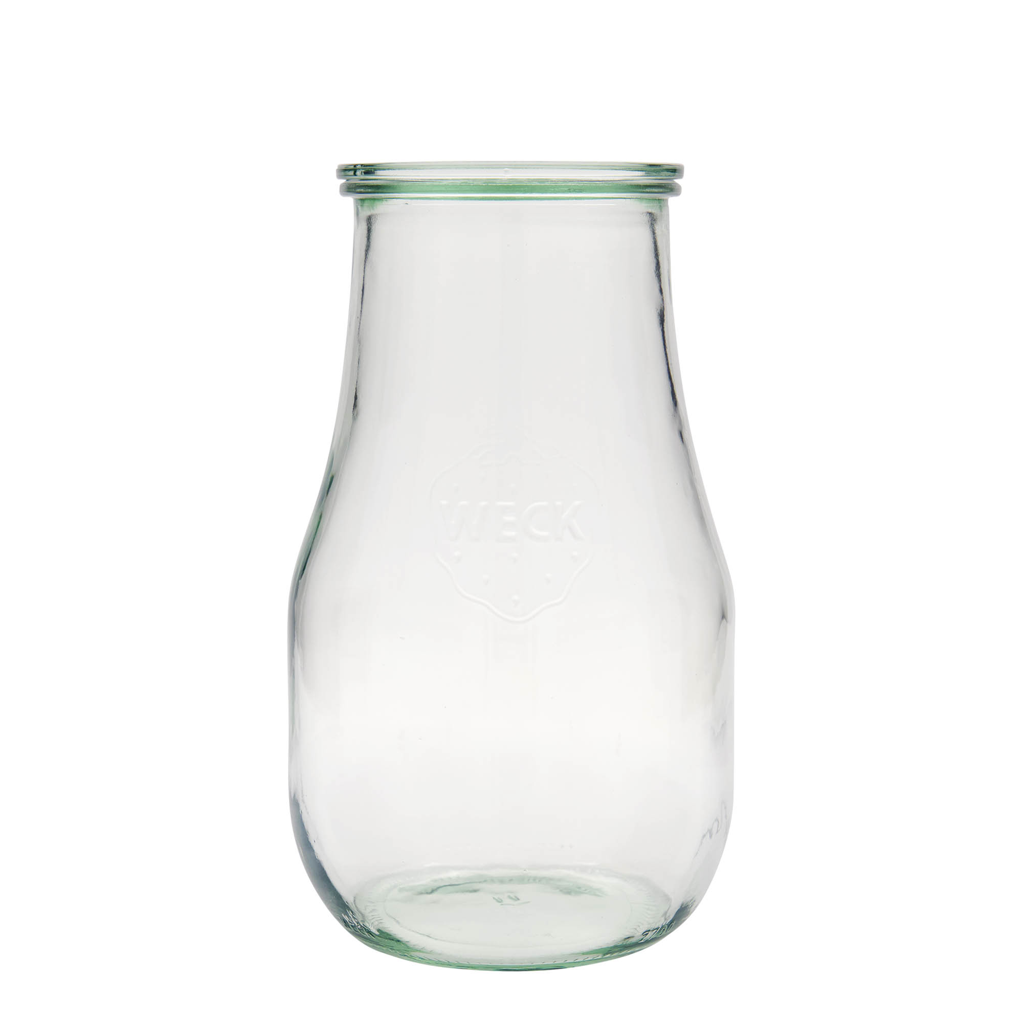 2.700 ml WECK tulpes stikls, atvere: apaļš maliņš