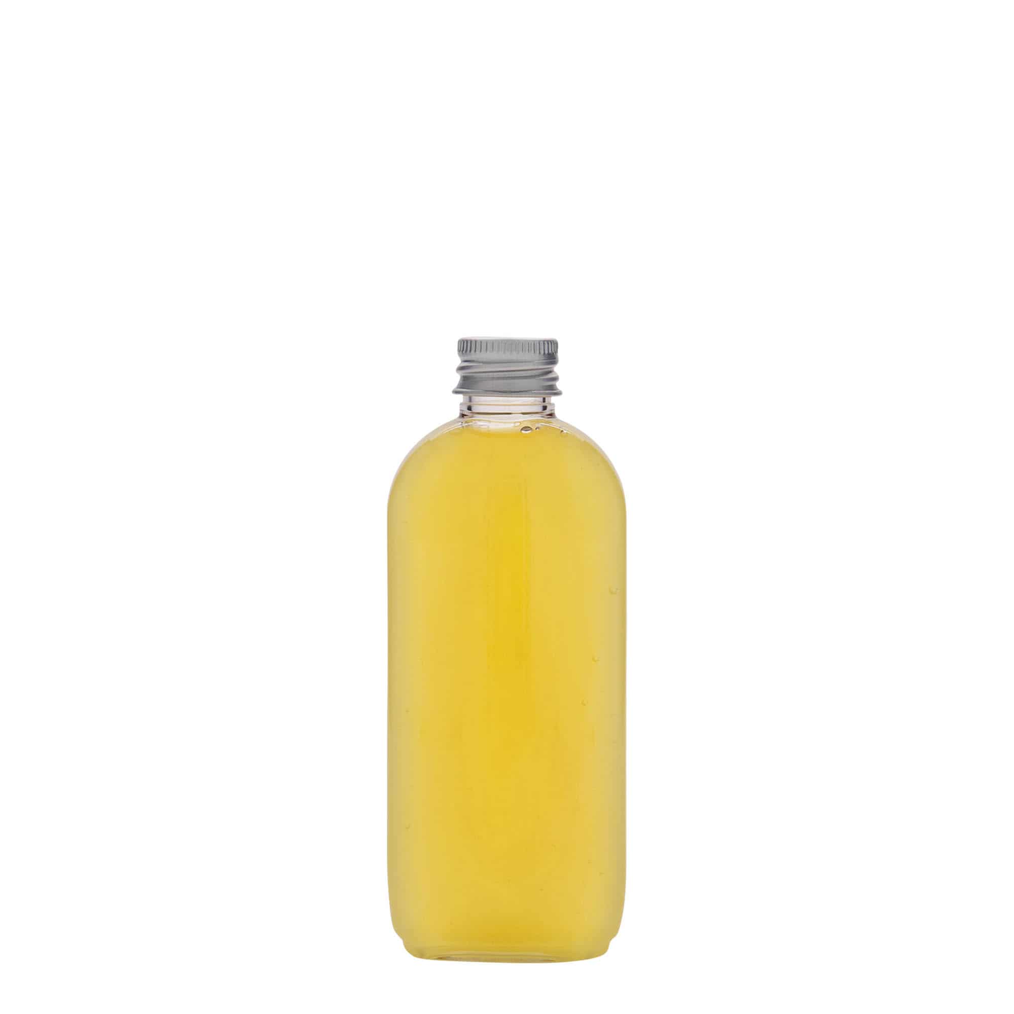 100 ml PET pudele 'Iris', ovāla, plastmasas, aizdare: 20/410