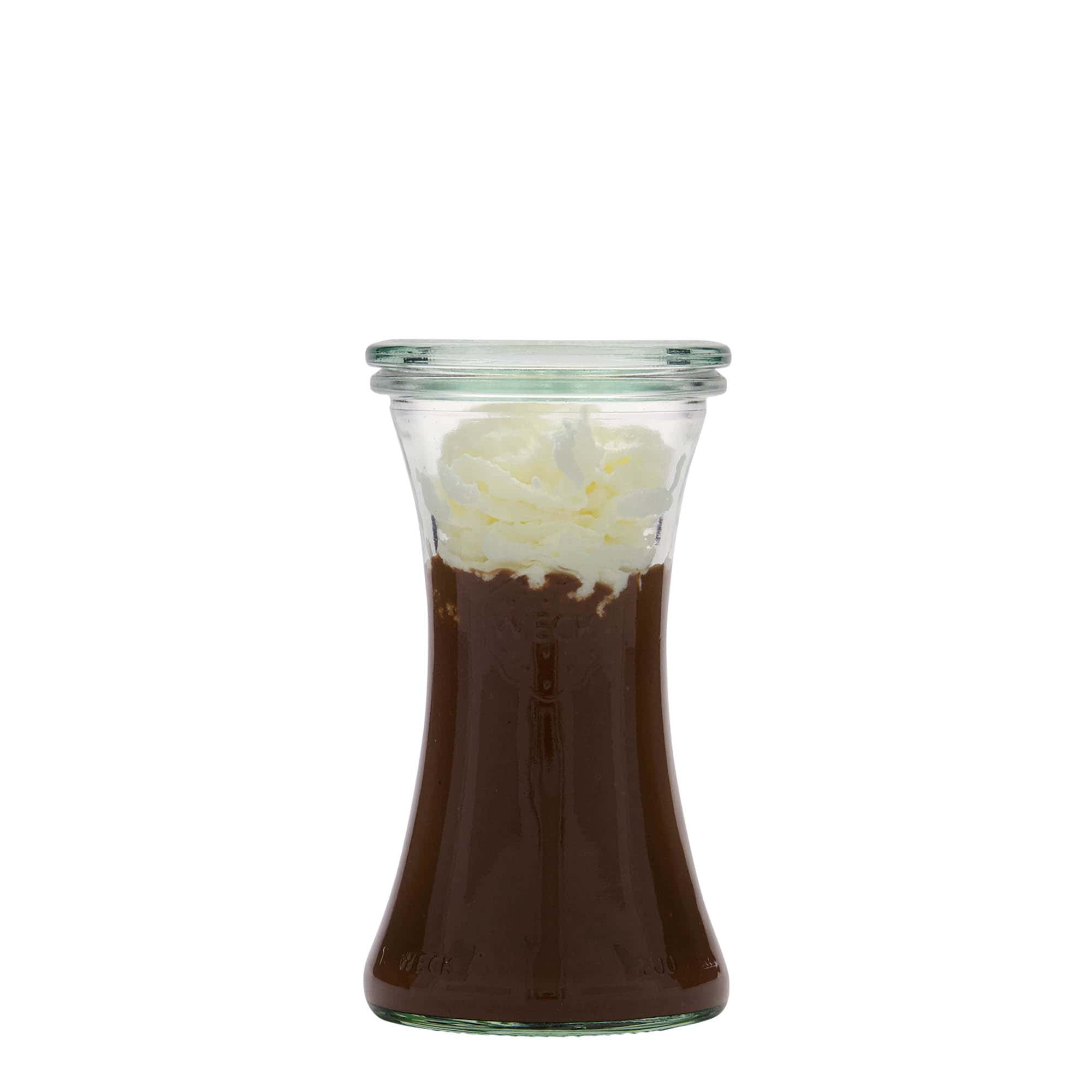 200 ml WECK delikatežu trauks, atvere: apaļa mala