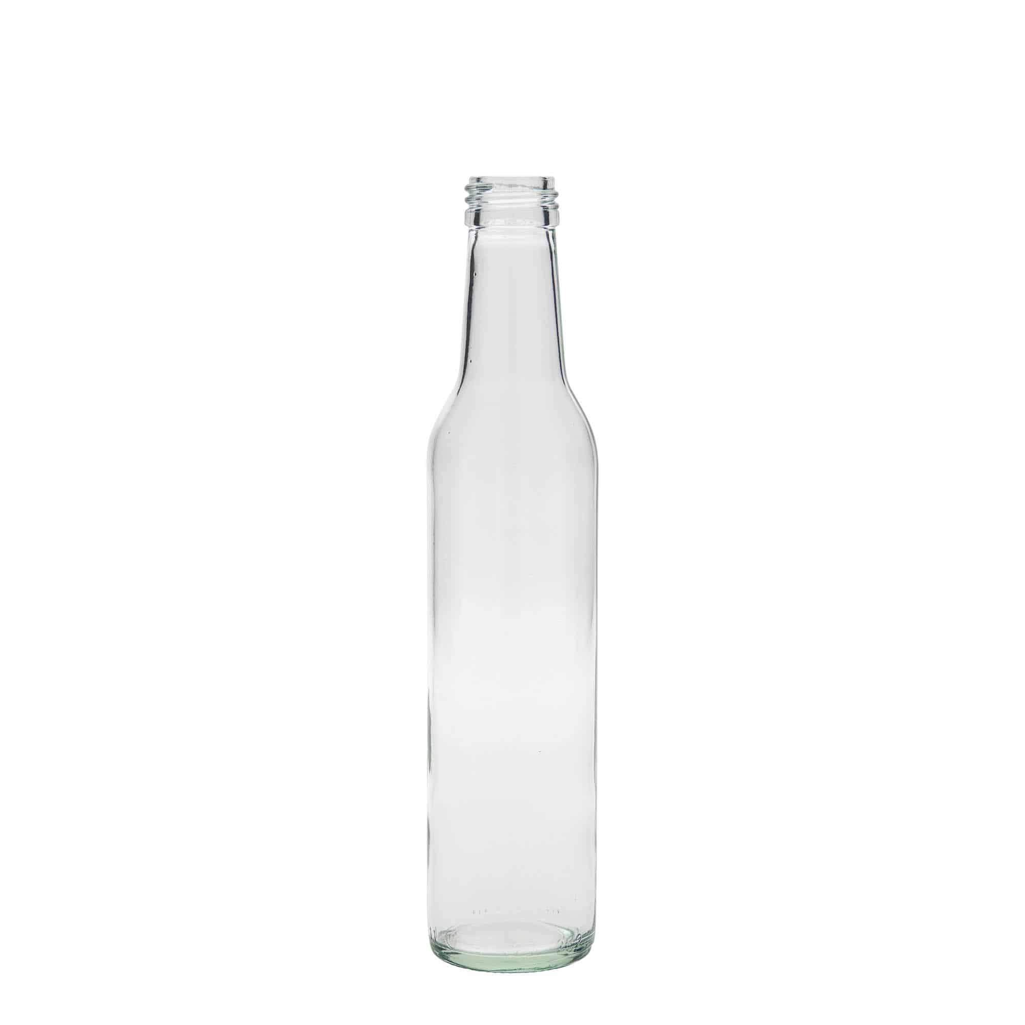 250 ml stikla pudele 'Cilindrica', aizdare: PP 28 250 ml stikla pudele 'Cilindrica', aizdare: PP 28