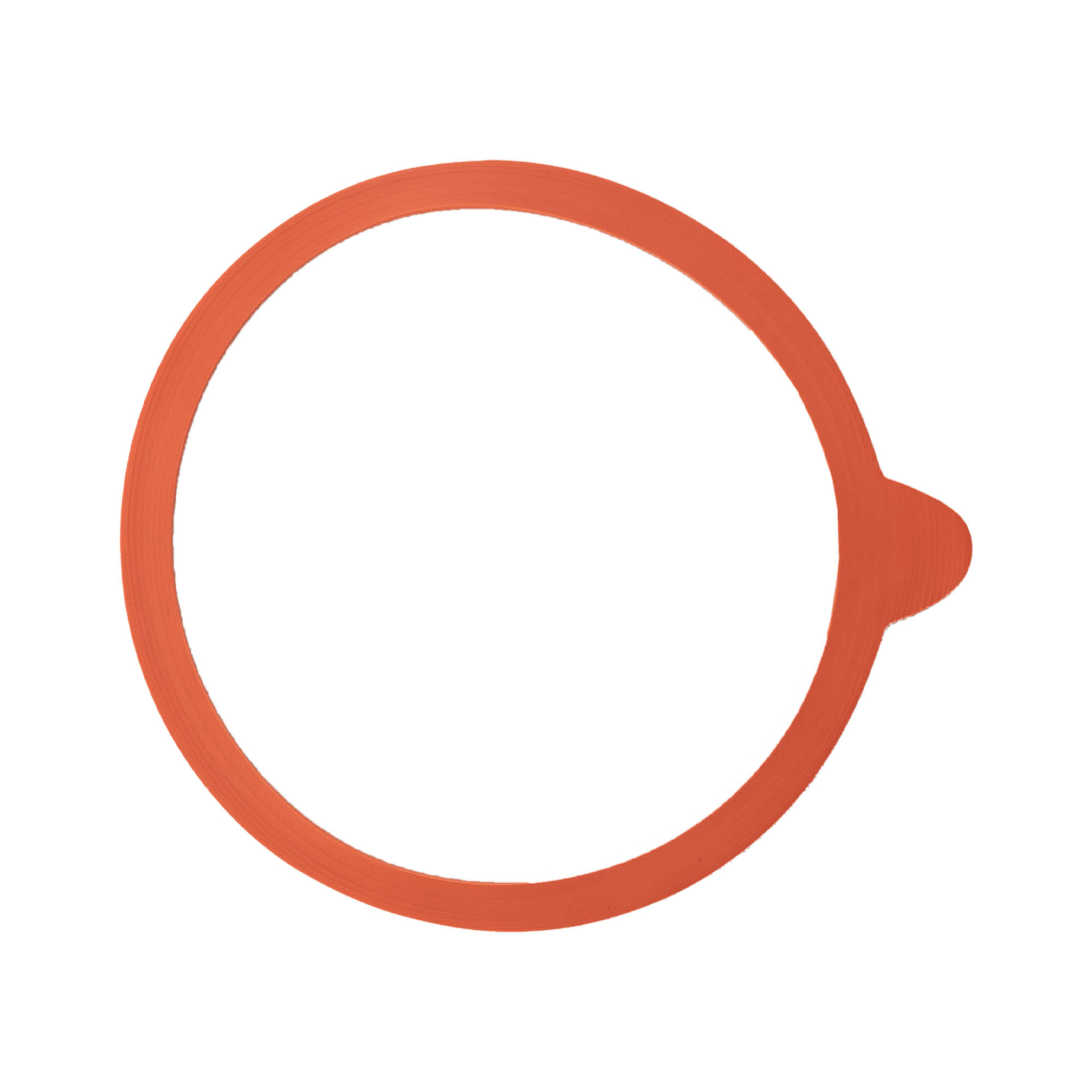 WECK konservēšanas gredzens RR120, sarkans, atvere: apaļš mala WECK konservēšanas gredzens RR120, sarkans, atvere: apaļš mala