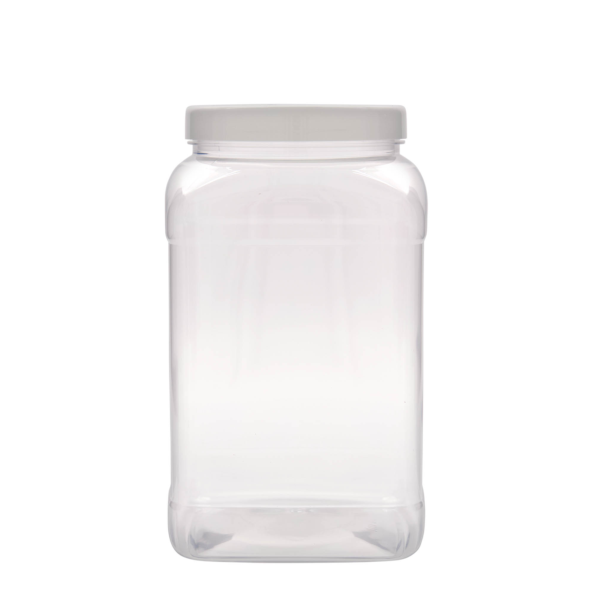 3.000 ml PET kanna 'Dana', kvadrātiska, plastmasa, atvere: 110/400 3.000 ml PET kanna 'Dana', kvadrātiska, plastmasa, atvere: 110/400