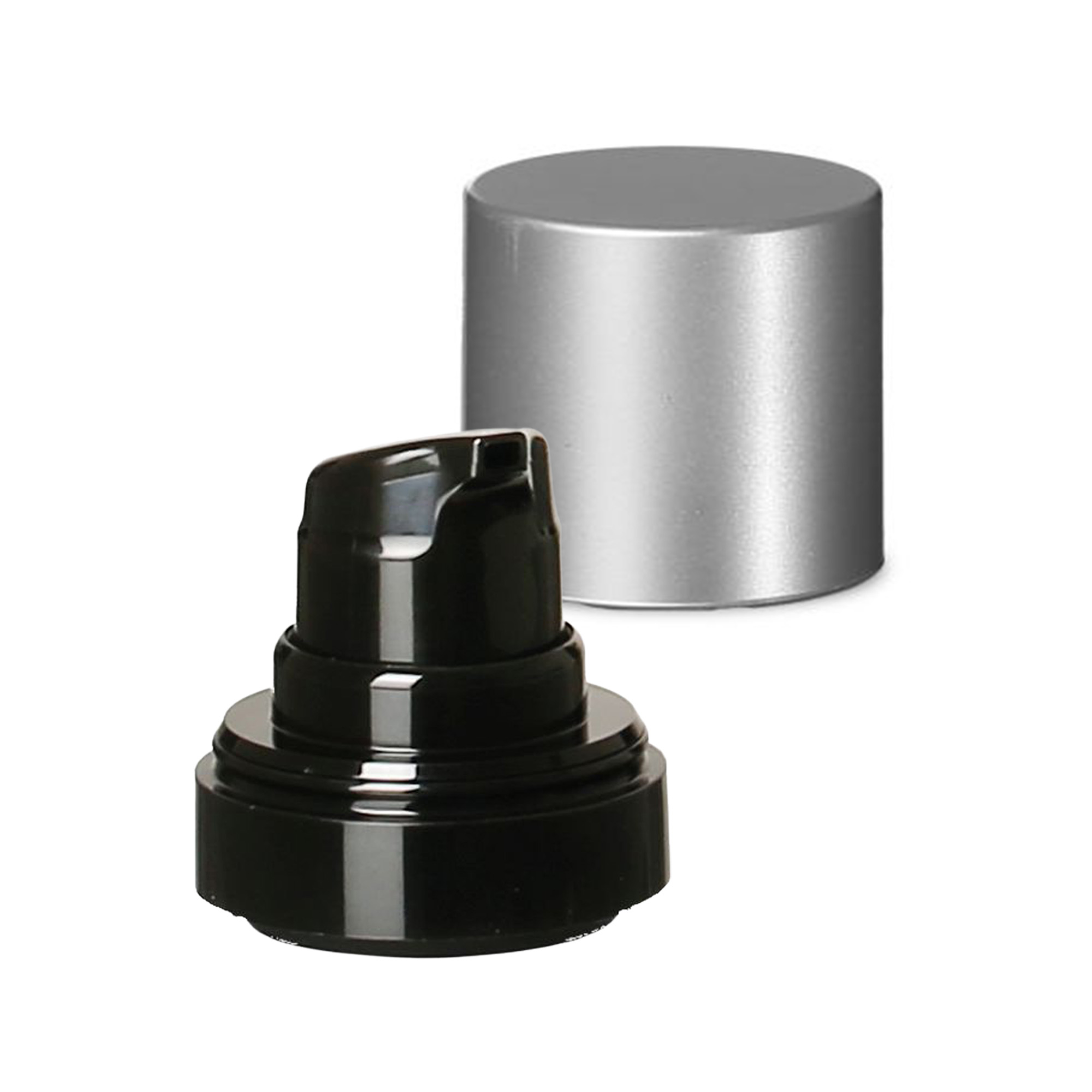 Airless dozatora sūknis 'Micro', PP plastmasa, melns Airless dozatora sūknis 'Micro', PP plastmasa, melns