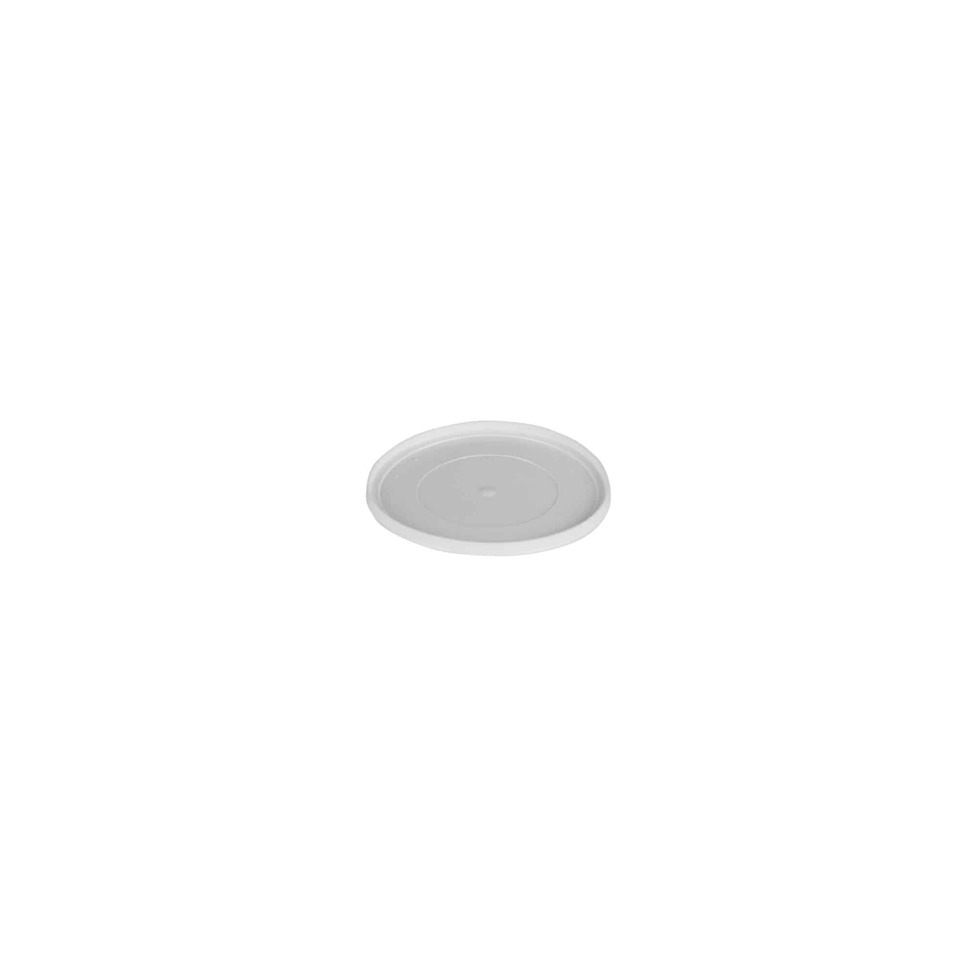 Pārklājuma plāksnīte 50 ml 'Bianca', PP plastmasa, balta