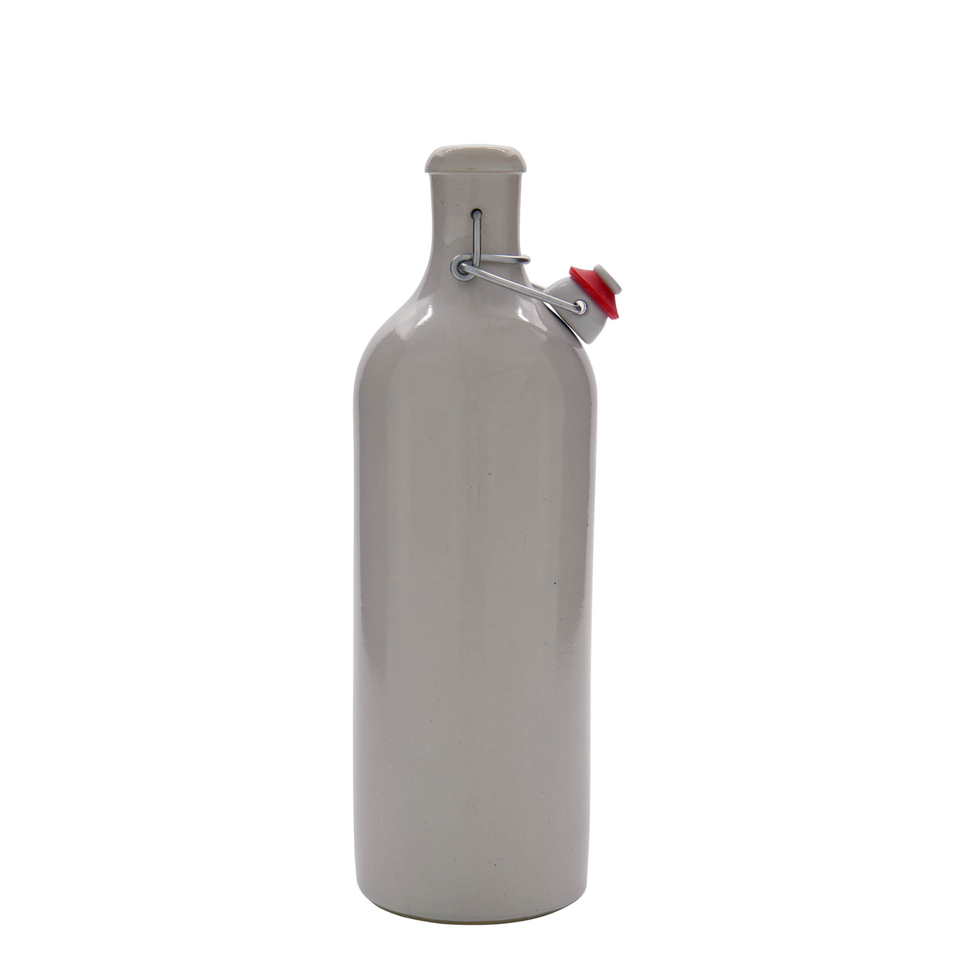 750 ml māla krūze, keramikas, balta, atvere: ar aizdari ar stīpiņu