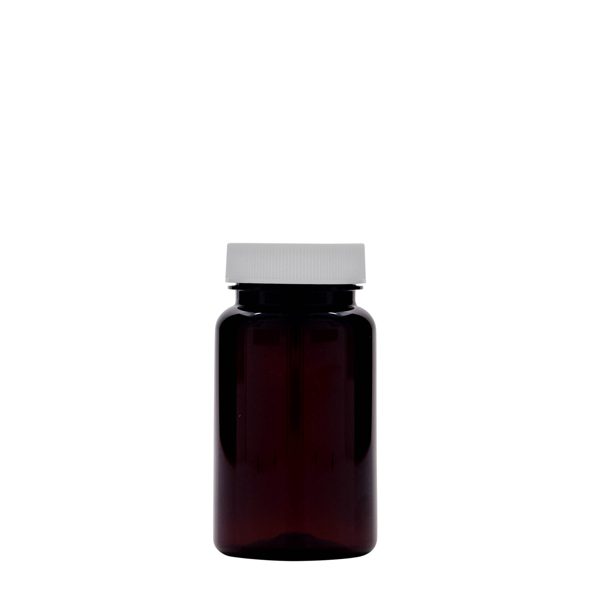 100 ml PET iepakojums, plastmasa, brūns, atvere: 38/400 100 ml PET iepakojums, plastmasa, brūns, atvere: 38/400