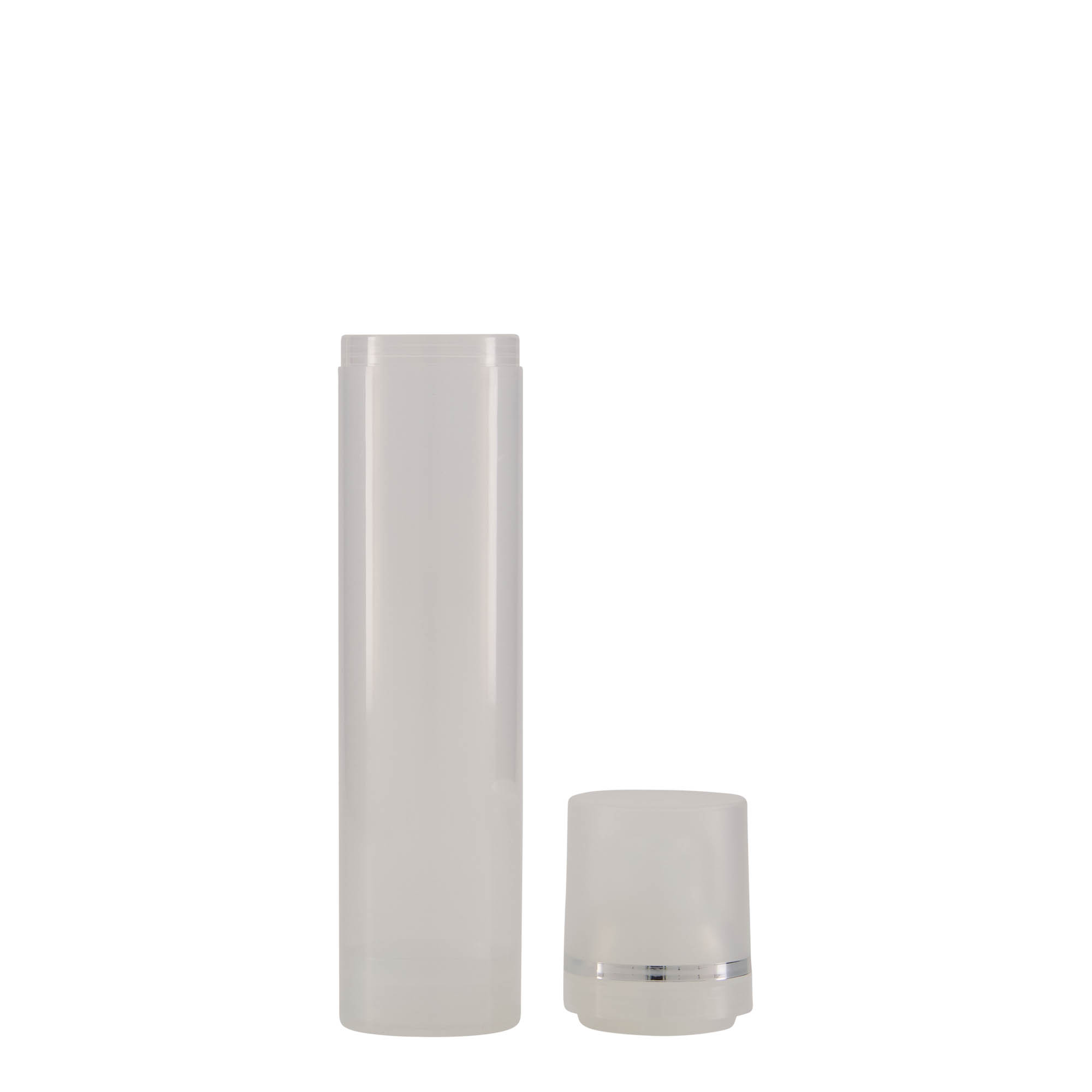 100 ml bezgaisa dozators 'Mezzo', PP plastmasa, dabīgs 100 ml bezgaisa dozators 'Mezzo', PP plastmasa, dabīgs