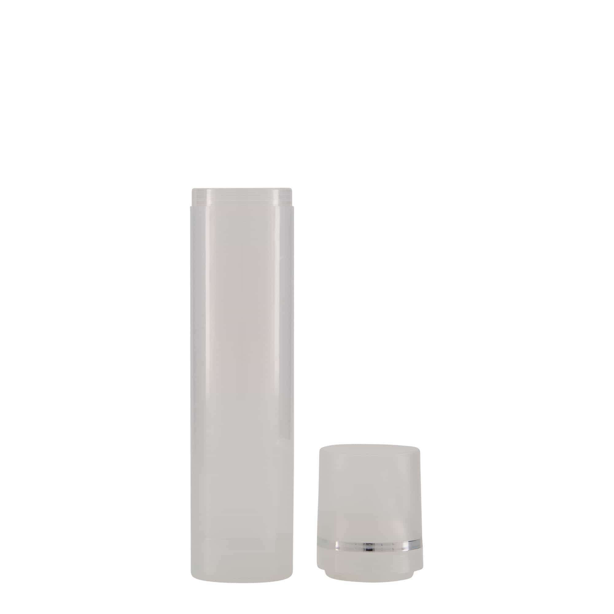 100 ml bezgaisa dozators 'Mezzo', PP plastmasa, dabīgs 100 ml bezgaisa dozators 'Mezzo', PP plastmasa, dabīgs