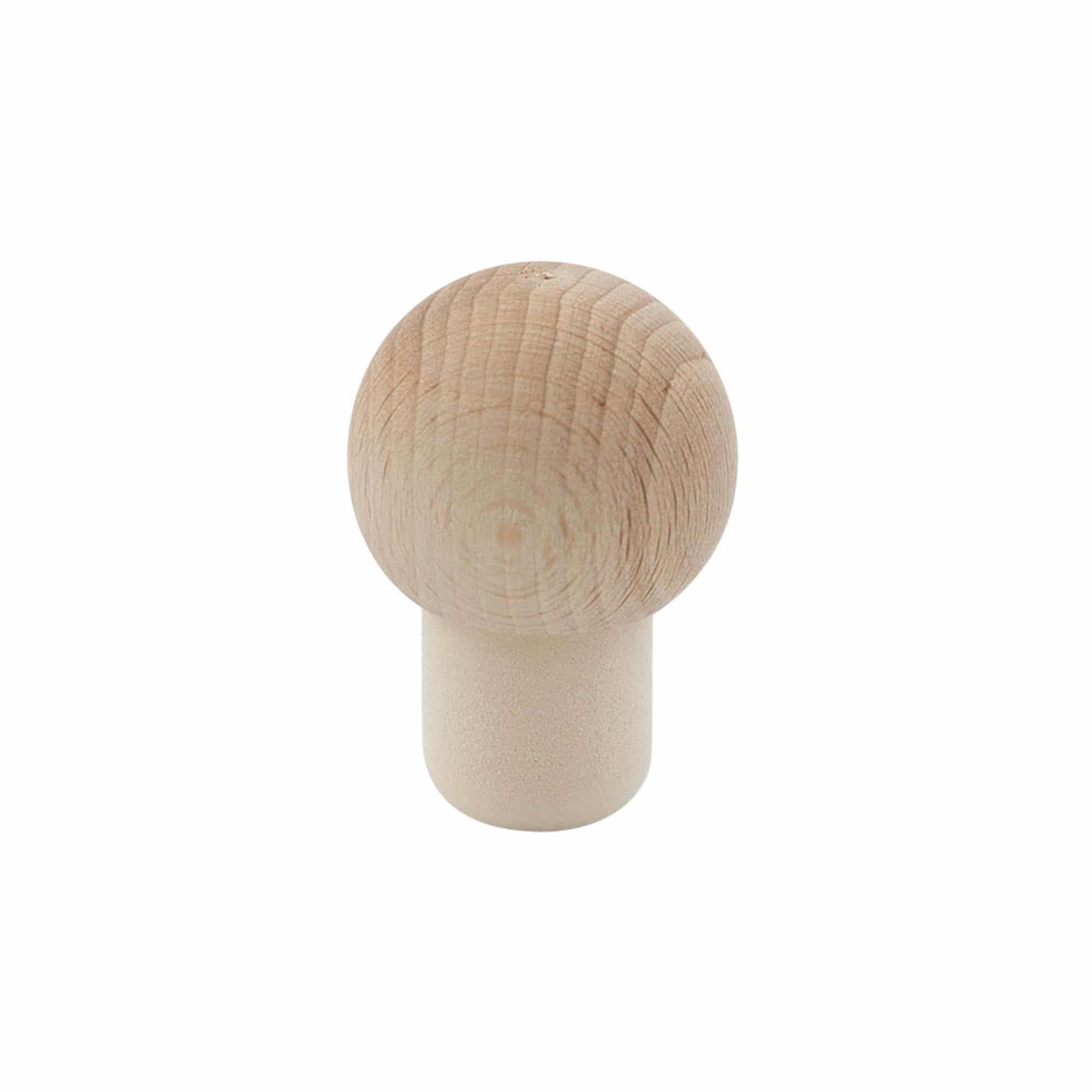 Roktura korķis 19 mm 'Bumba', koks/plastmasa, priekš atveres: korķis