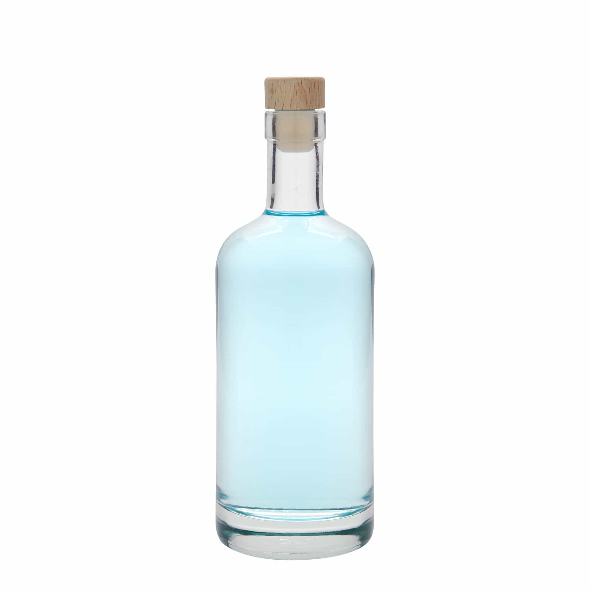 500 ml stikla pudele 'Linea Uno', aizdare: korķis
