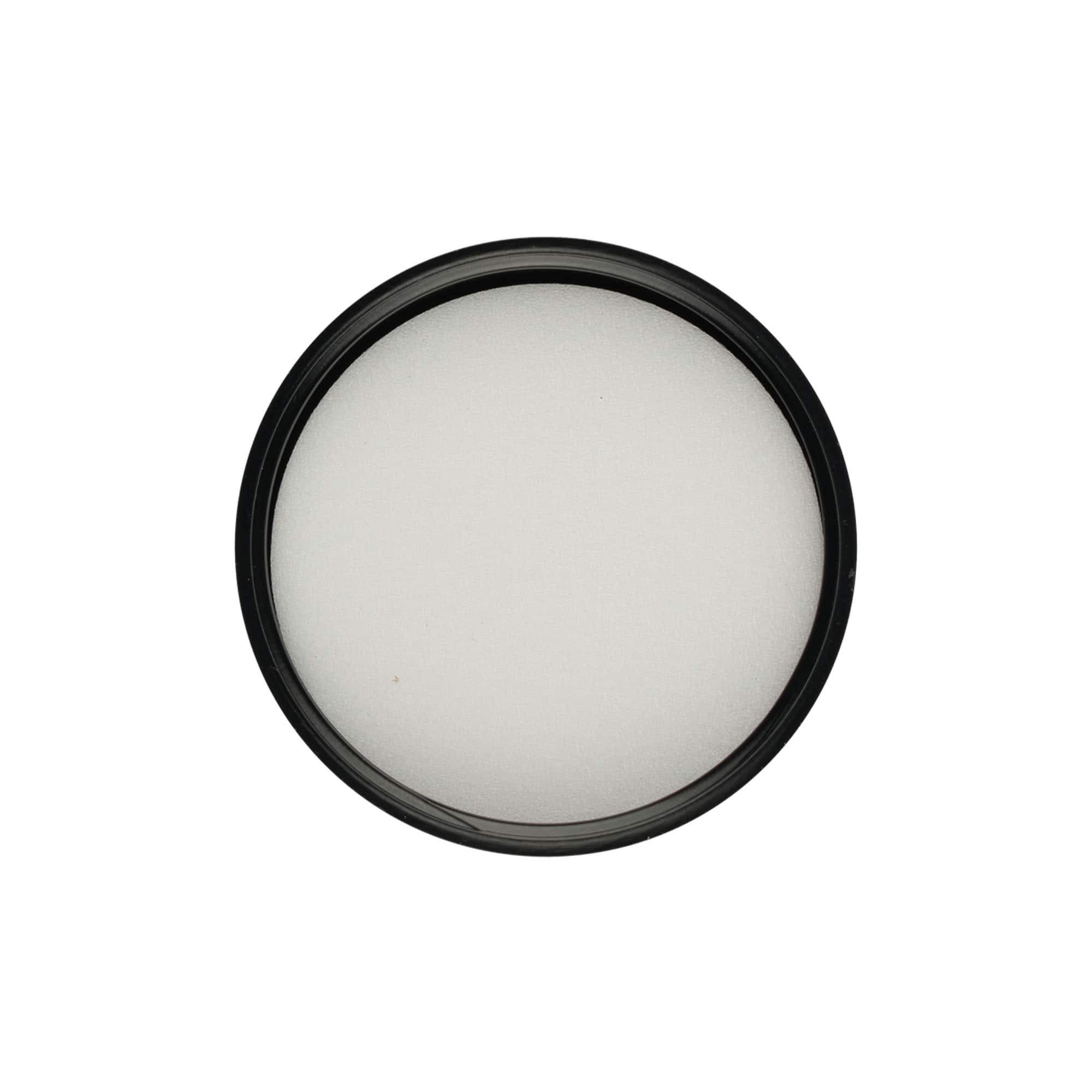 Sriegiamas dangtelis 60 ml 'Brown Line', PP, baltas