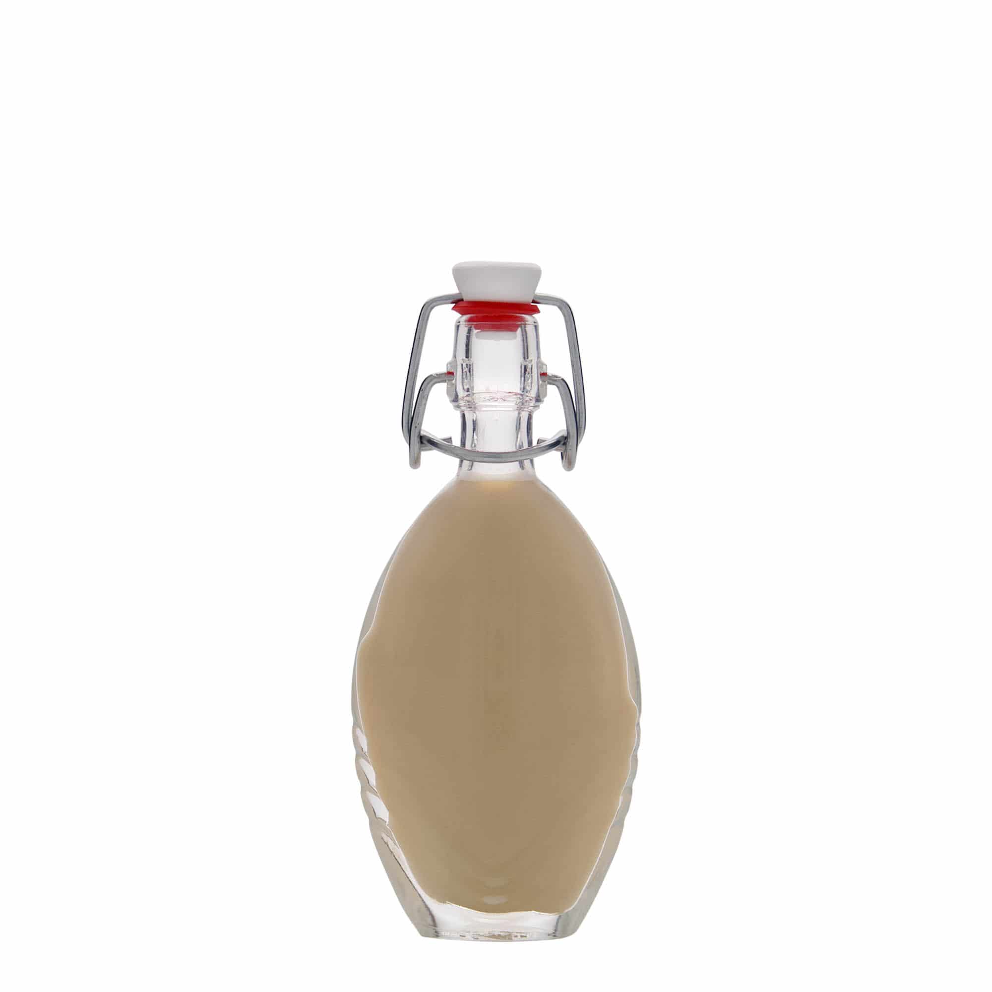 40 ml stikla pudele 'Florence', ovāla, atvere: aizsprieda aizvērums