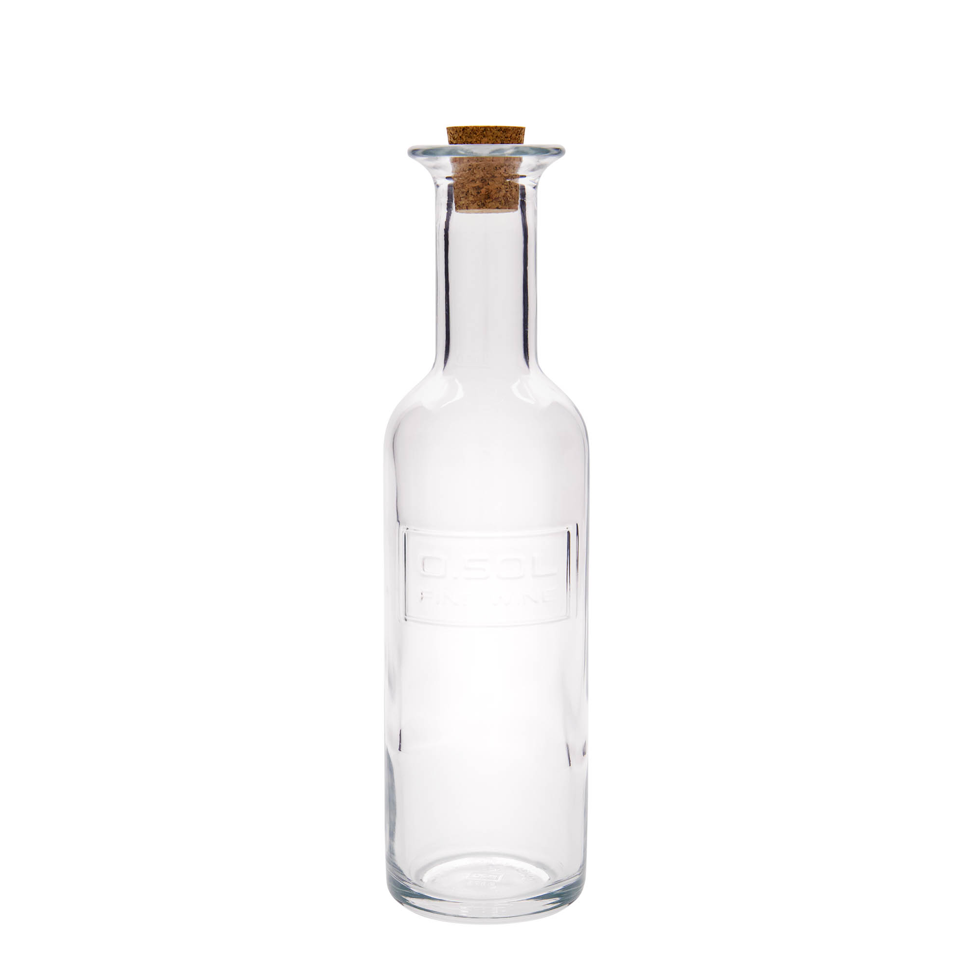 500 ml stikla pudele 'Optima Fine Wine', atvere: korķis