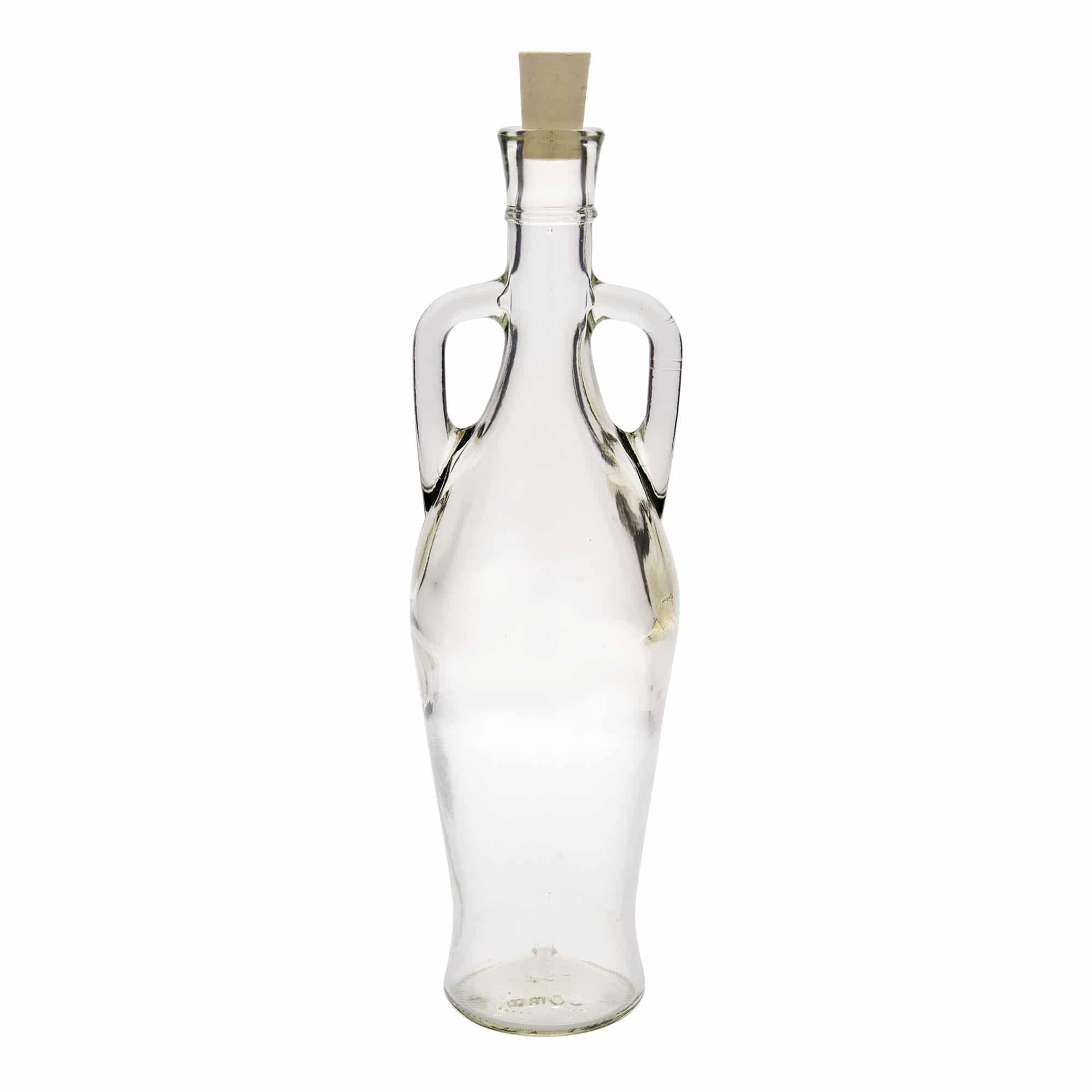 750 ml stikla pudele 'Amfora', atvere: korķis