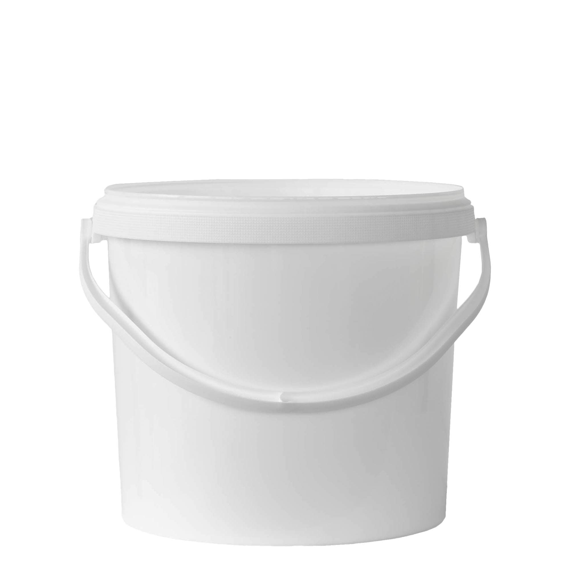 12,5 l spainis, PP plastmasas, balts 12,5 l spainis, PP plastmasas, balts