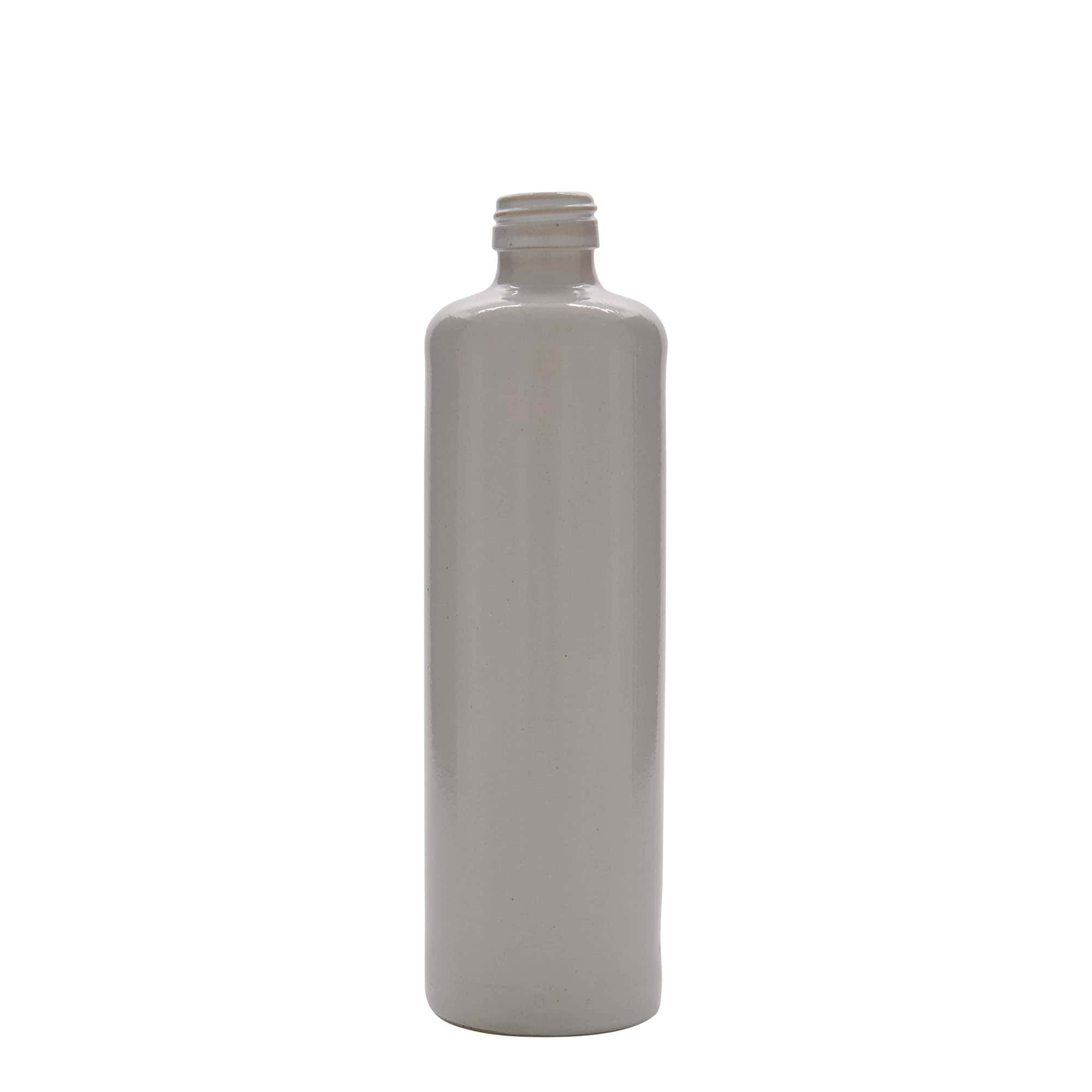 500 ml māla krūze, akmens masa, balta, atvere: PP 31,5