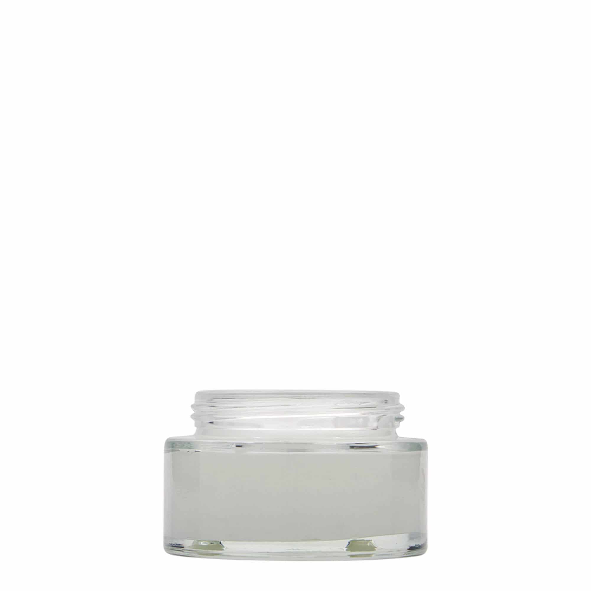 50 ml trauks 'Clear Edition', stikls, atvere: skrūvējams vāciņš