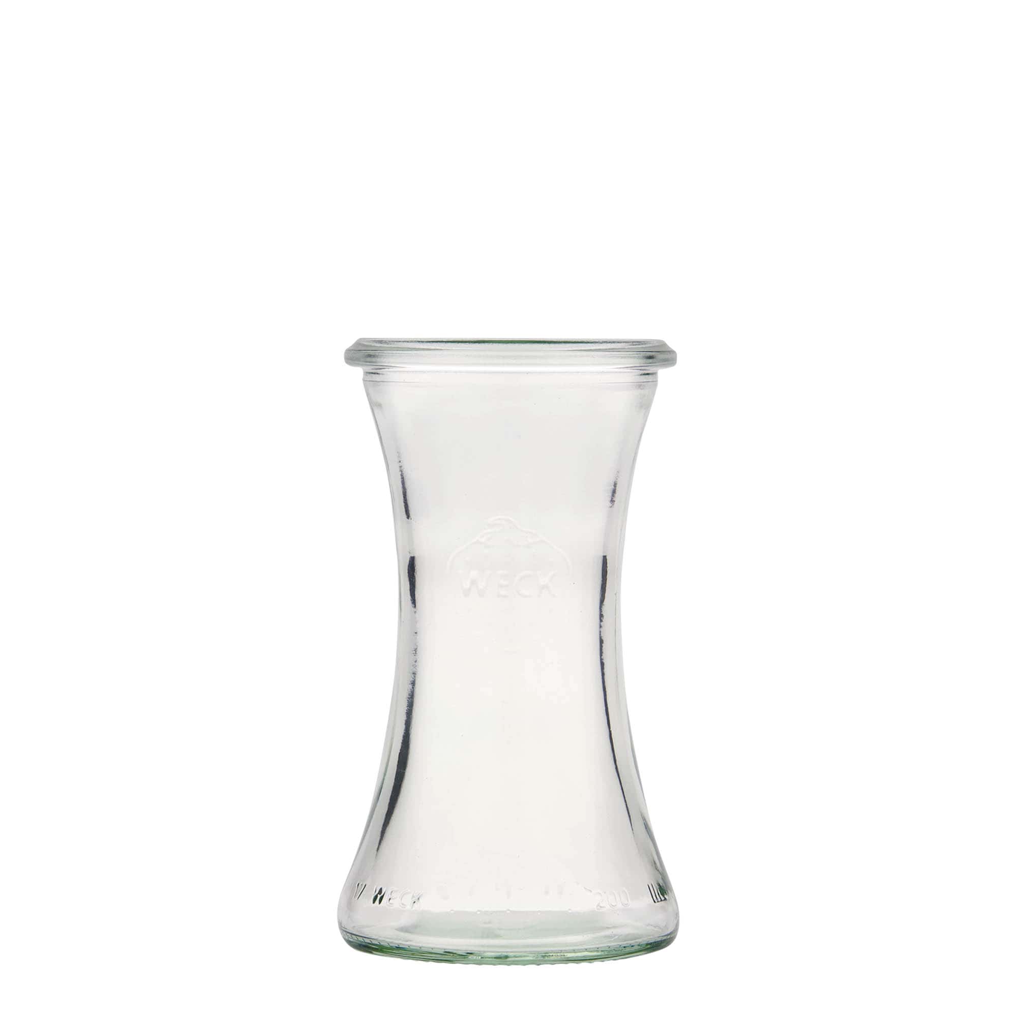 200 ml WECK delikatežu trauks, atvere: apaļa mala