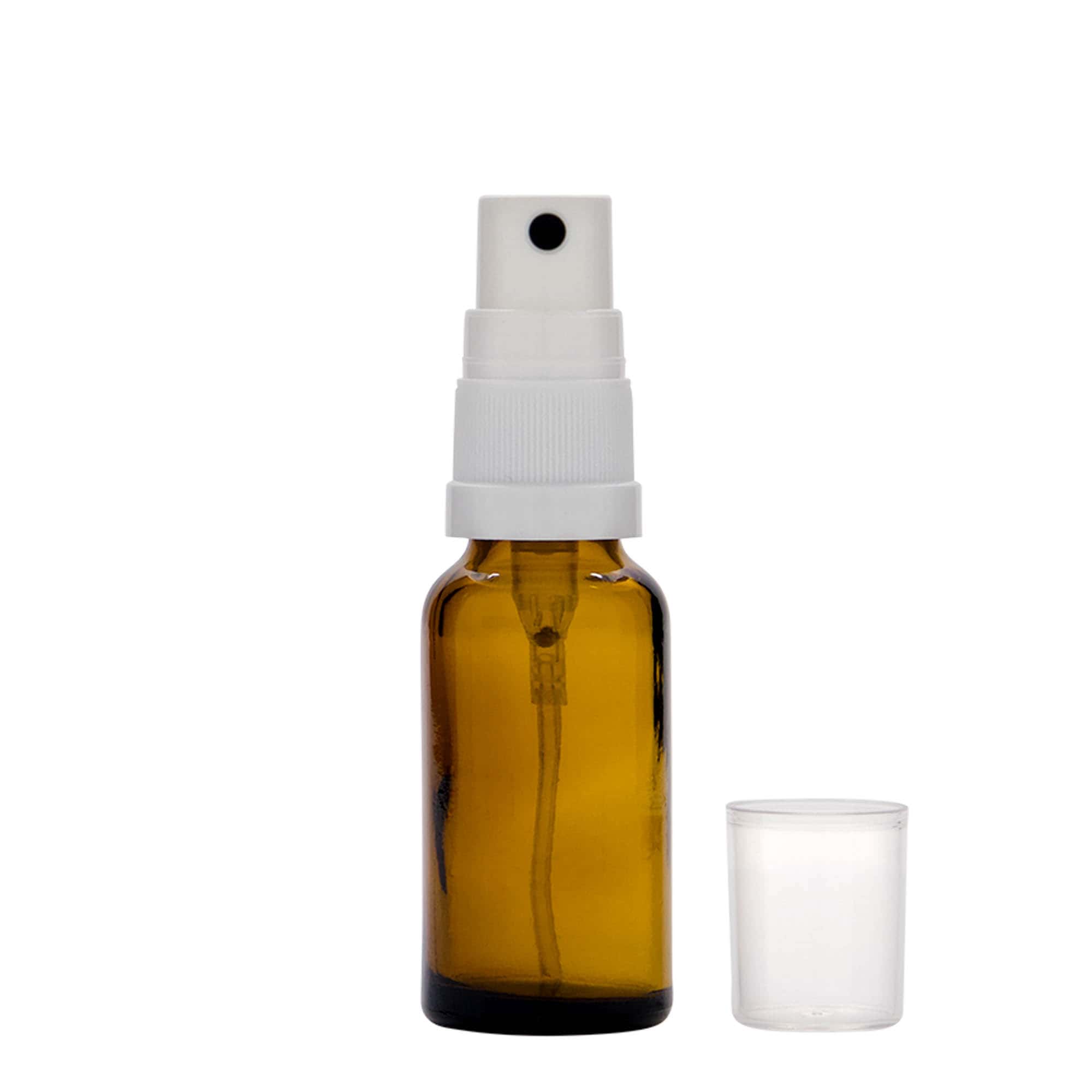 20 ml medicīnas aerosola pudele, stikls, brūna, atvere: DIN 18 20 ml medicīnas aerosola pudele, stikls, brūna, atvere: DIN 18
