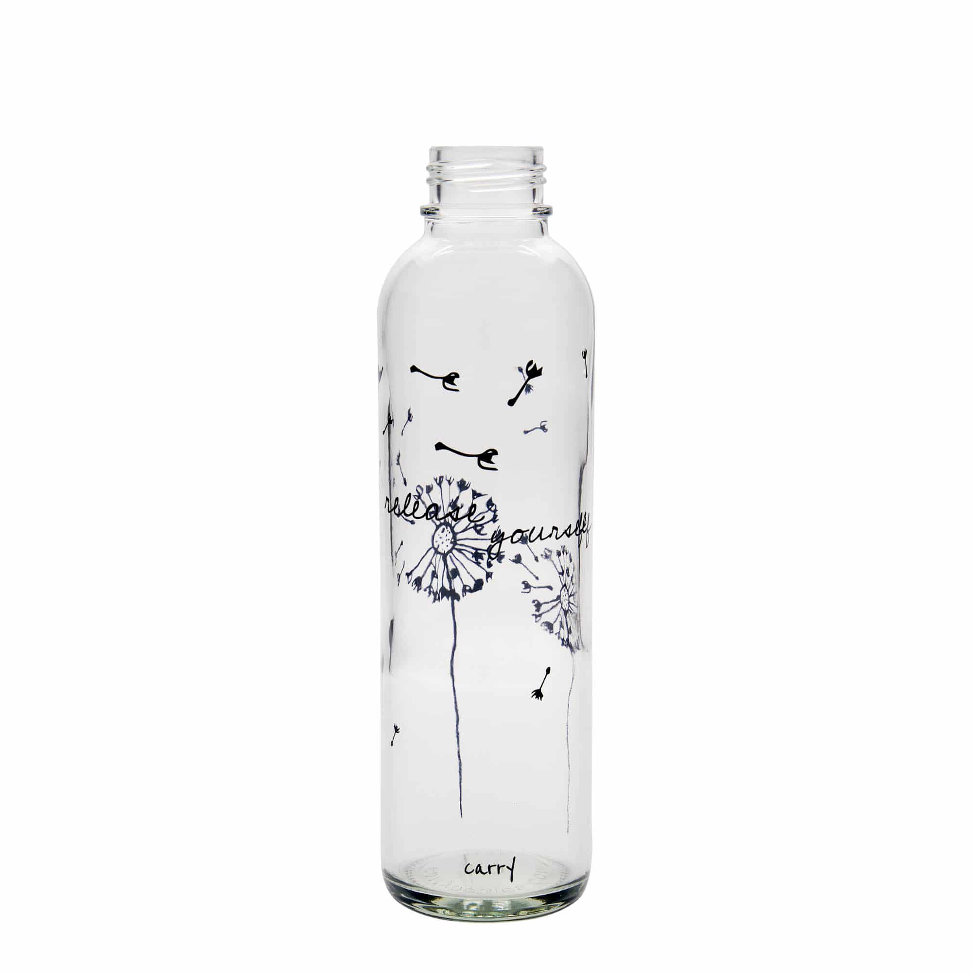 700 ml dzeramā pudele CARRY Bottle, motīvs: Atbrīvojies, atvere: skrūvējams vāciņš