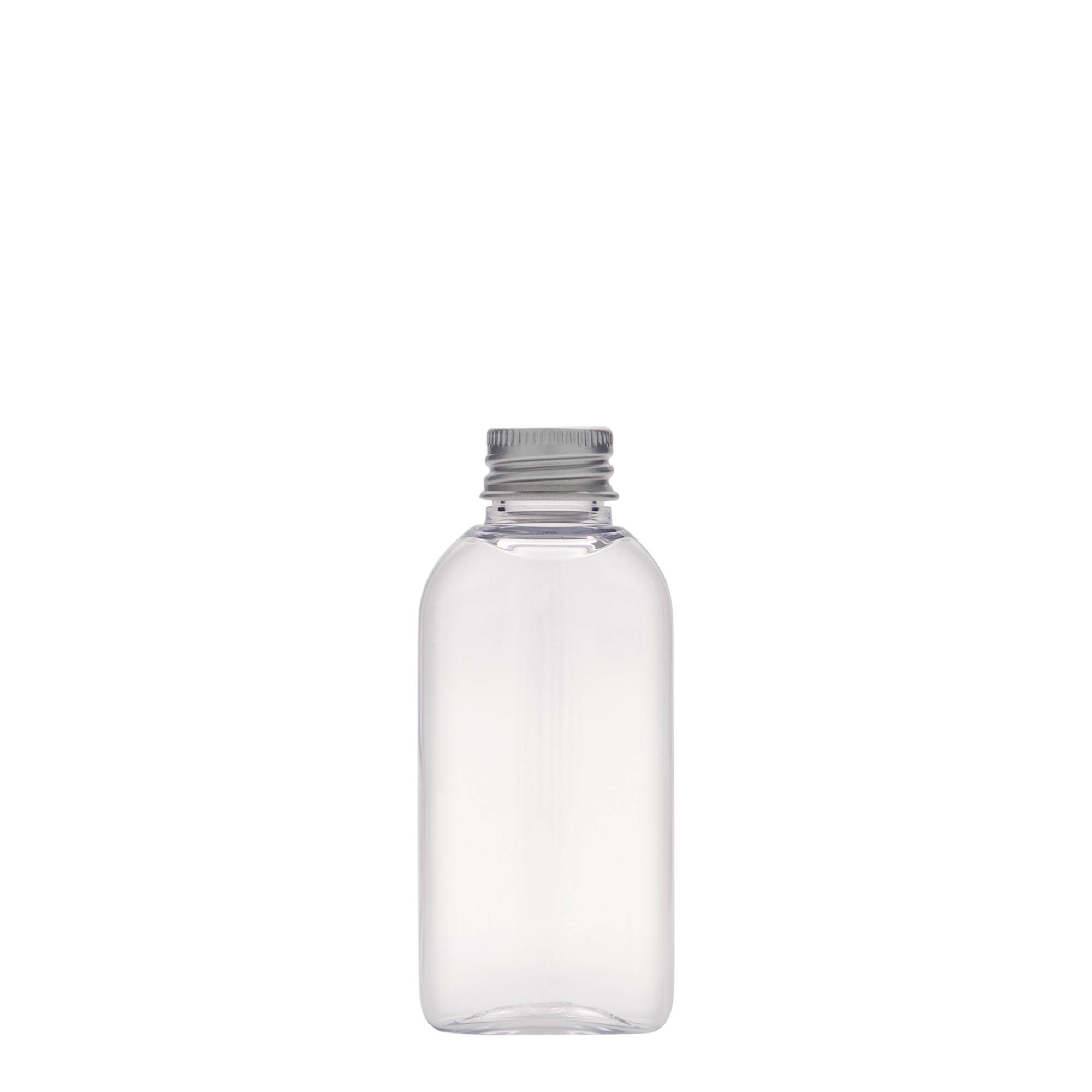 50 ml PET pudele 'Iris', ovāla, plastmasa, atvere: 20/410 50 ml PET pudele 'Iris', ovāla, plastmasa, atvere: 20/410