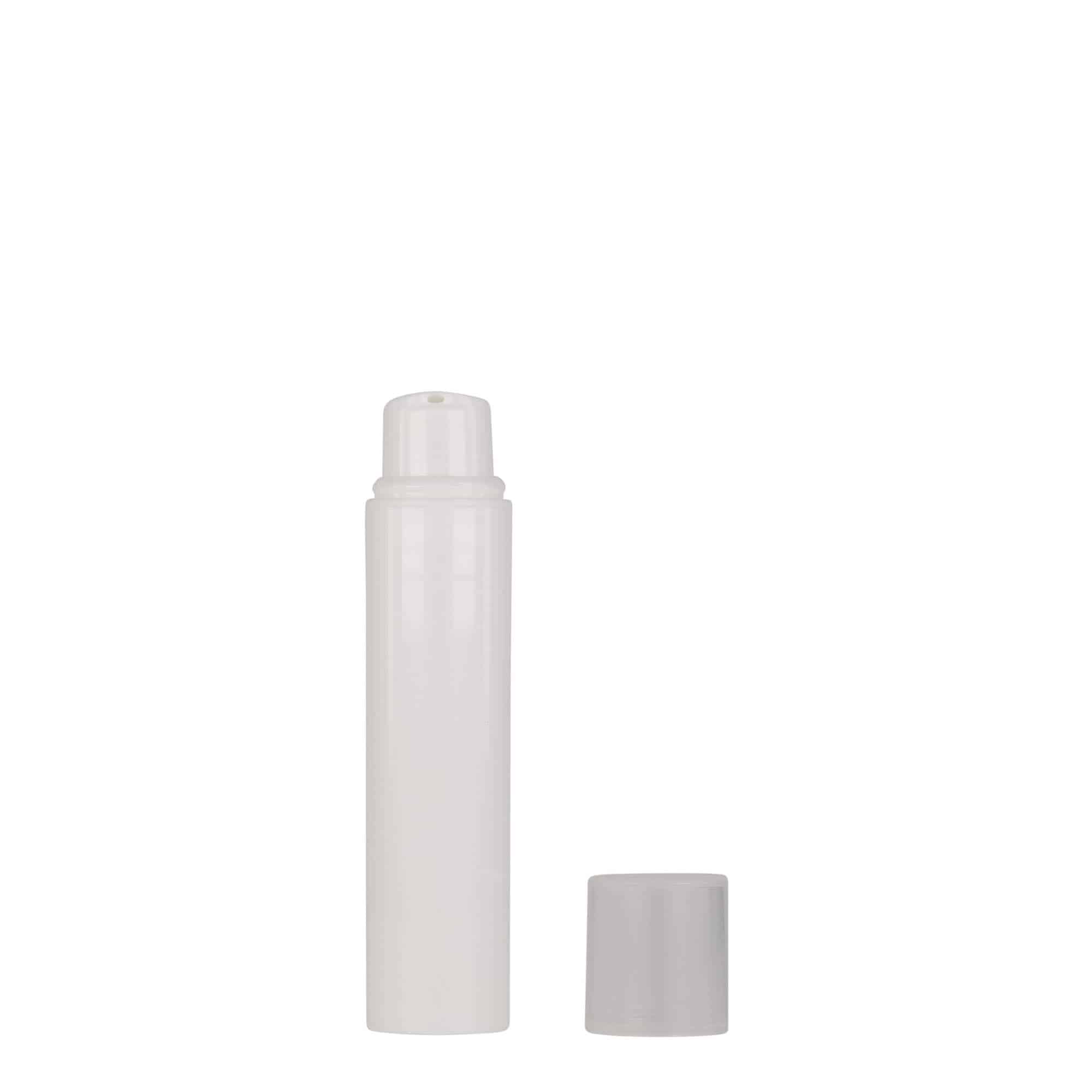 15 ml Airless dozators 'Nano', PP plastmasa, balts