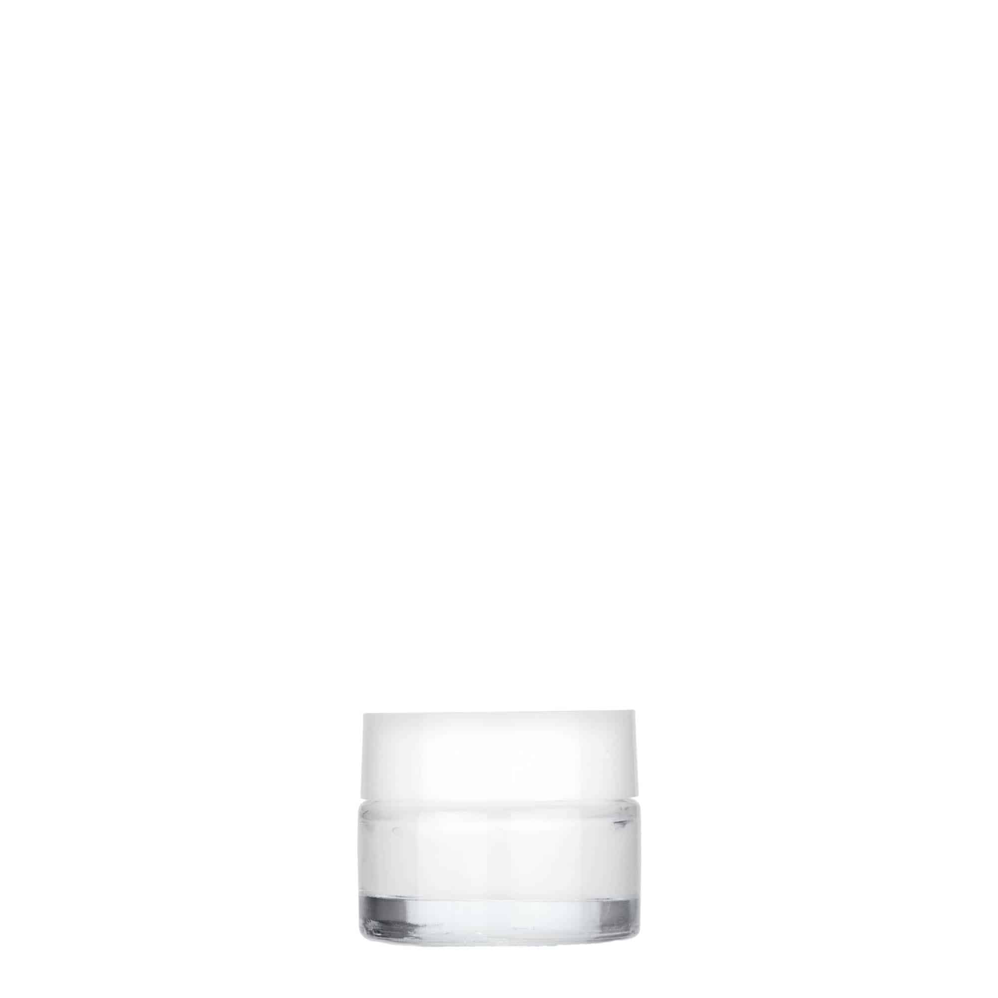5 ml burciņa 'Beauty', stikls, atvere: skrūvējams vāciņš