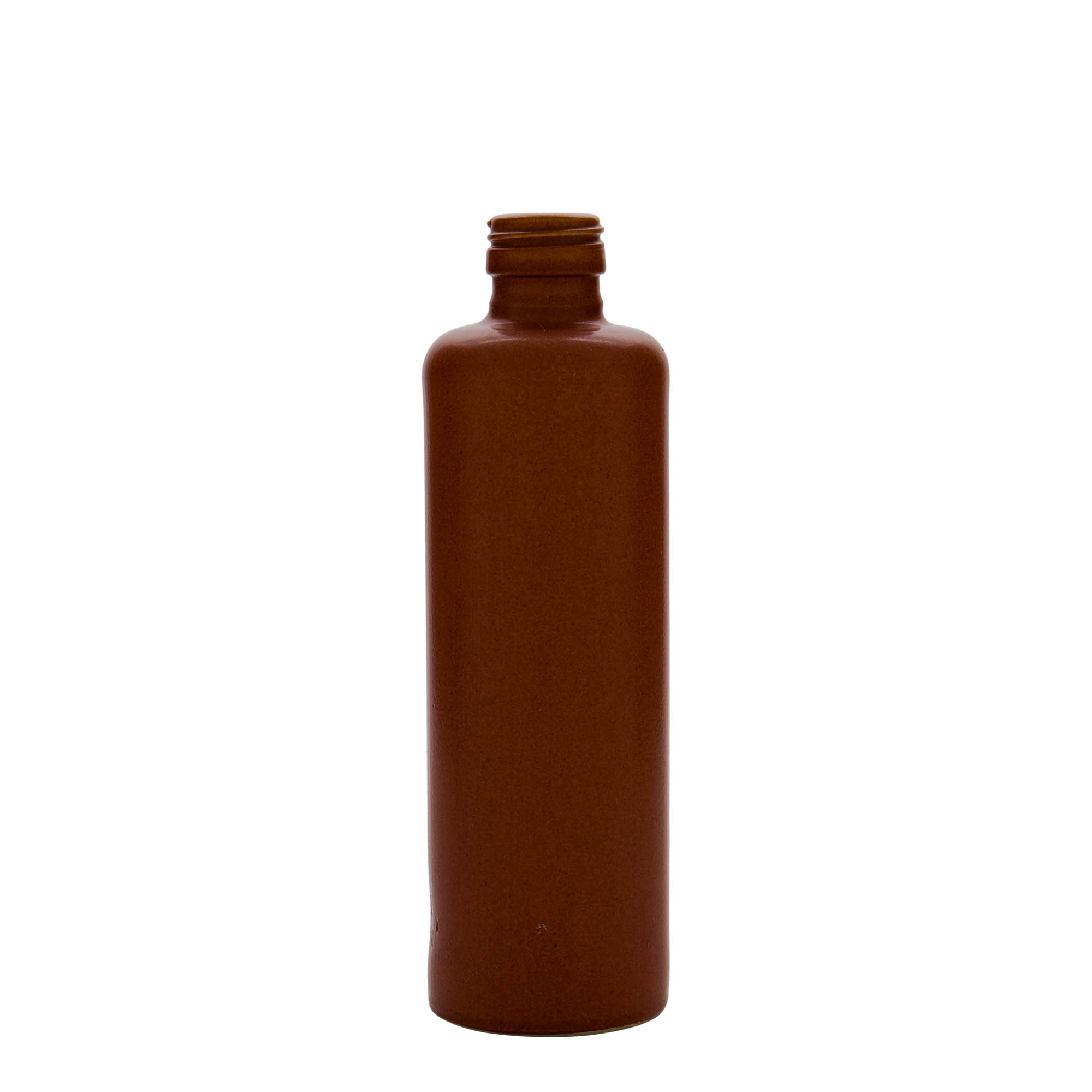 350 ml māla krūze, keramikas izstrādājums, sarkani-brūna, atvere: PP 31,5