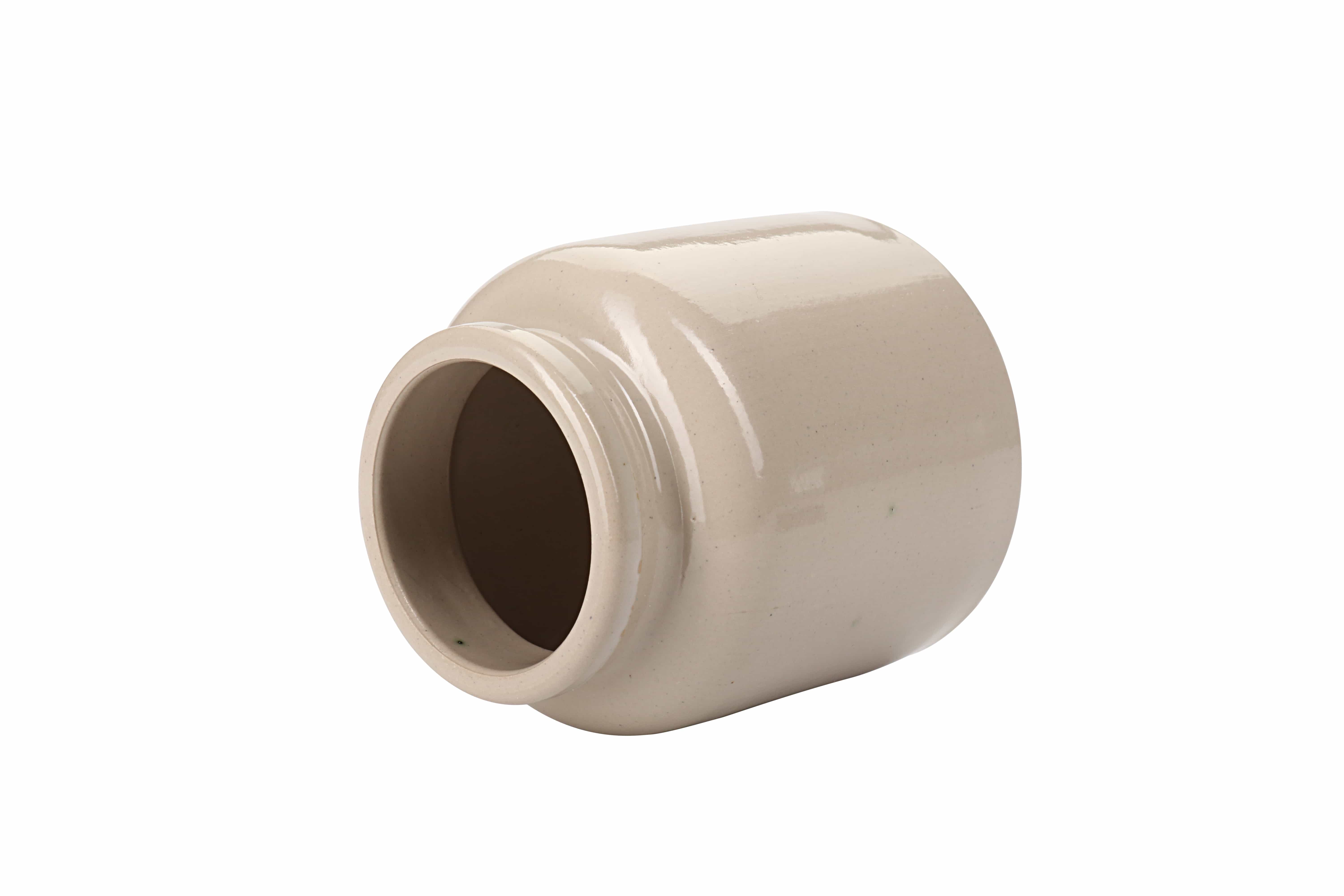 270 ml māla trauks, keramika, bēšs, atvere: pārklājams vāks 270 ml māla trauks, keramika, bēšs, atvere: pārklājams vāks