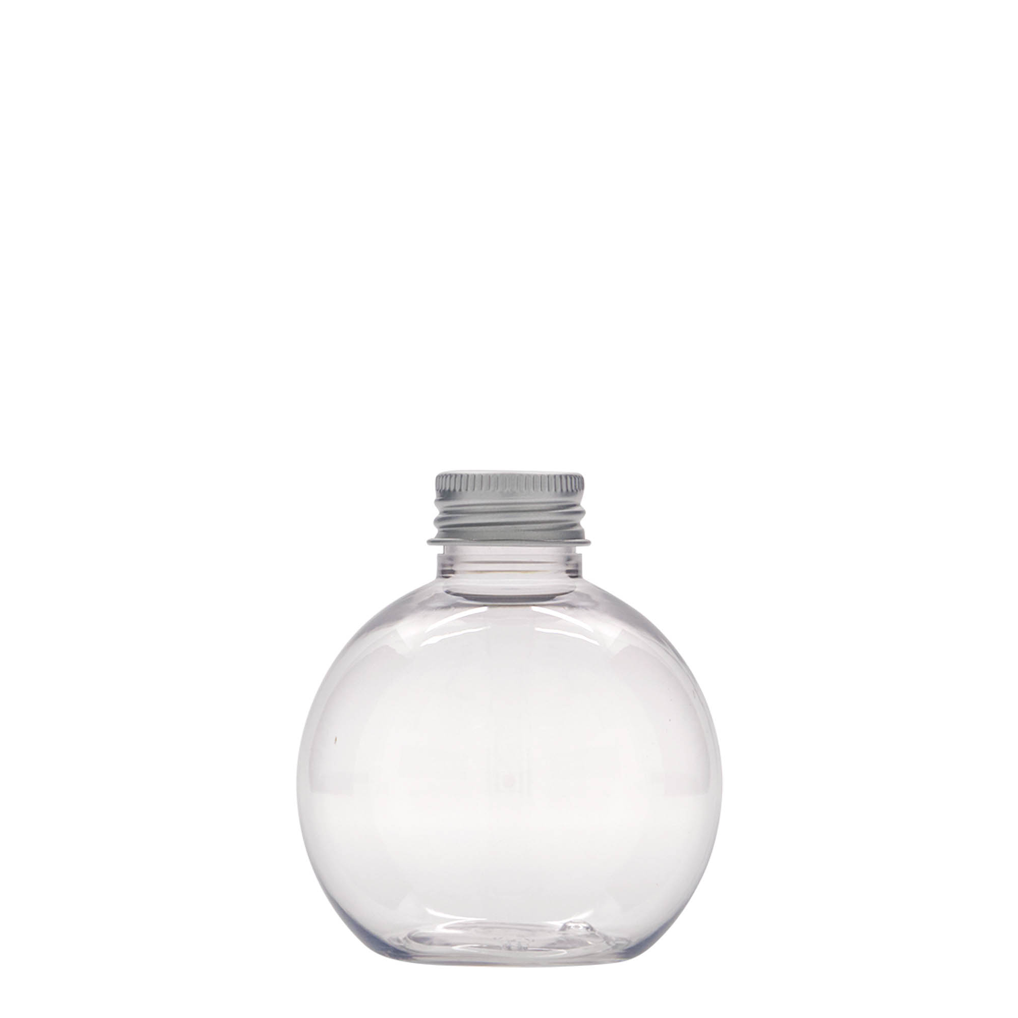 150 ml PET pudele 'Perry', apaļa, plastmasa, atvere: 24/410