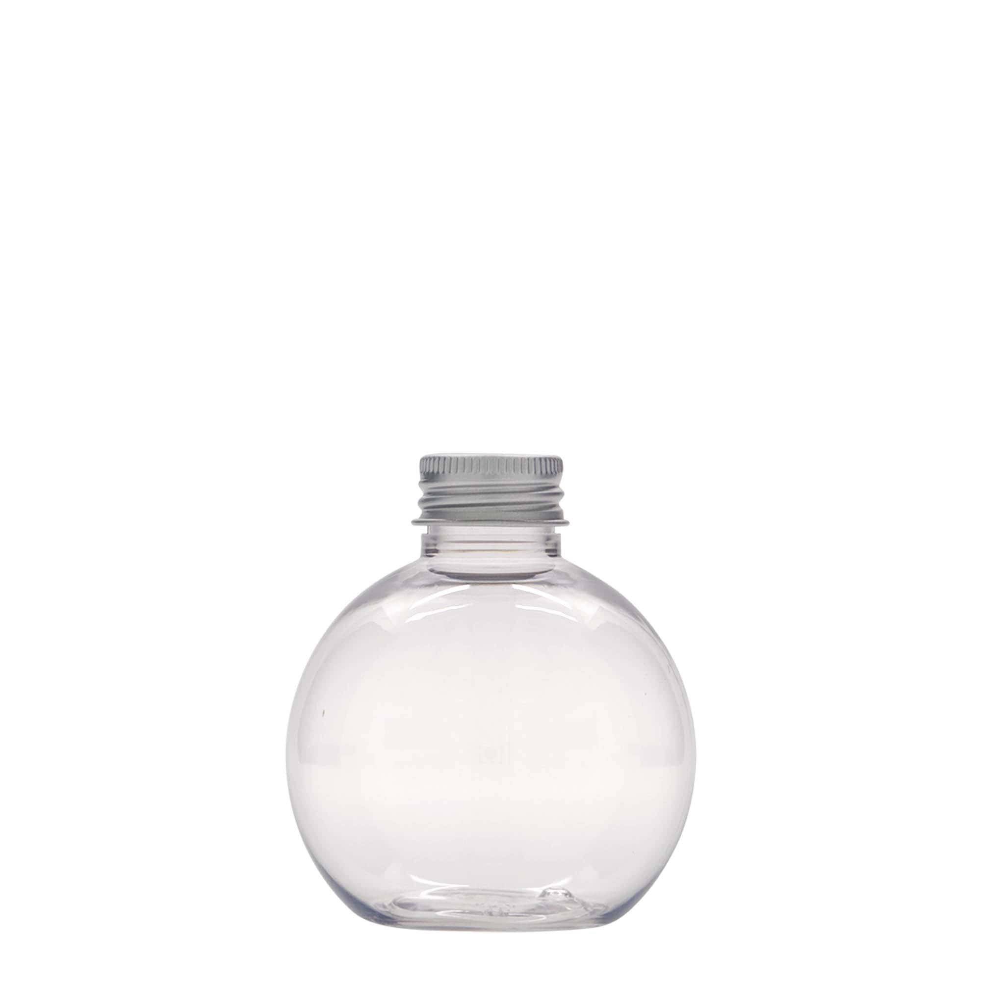 150 ml PET pudele 'Perry', apaļa, plastmasa, atvere: 24/410